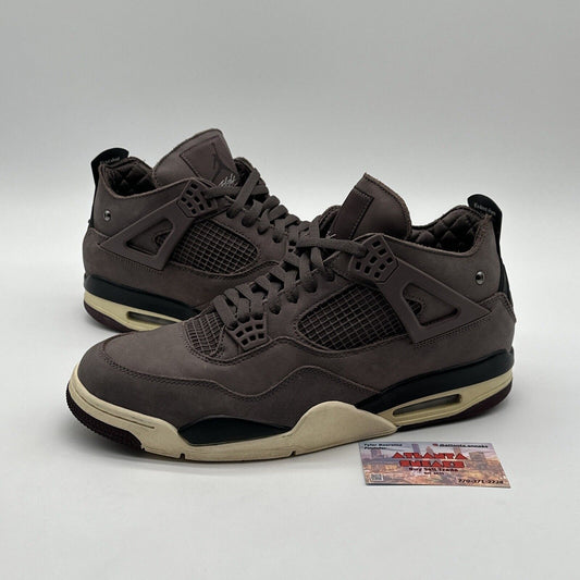 Size 13 - Jordan 4 Retro x A Ma Maniere Mid Violet Ore Brown Grey Aged Look Qltd