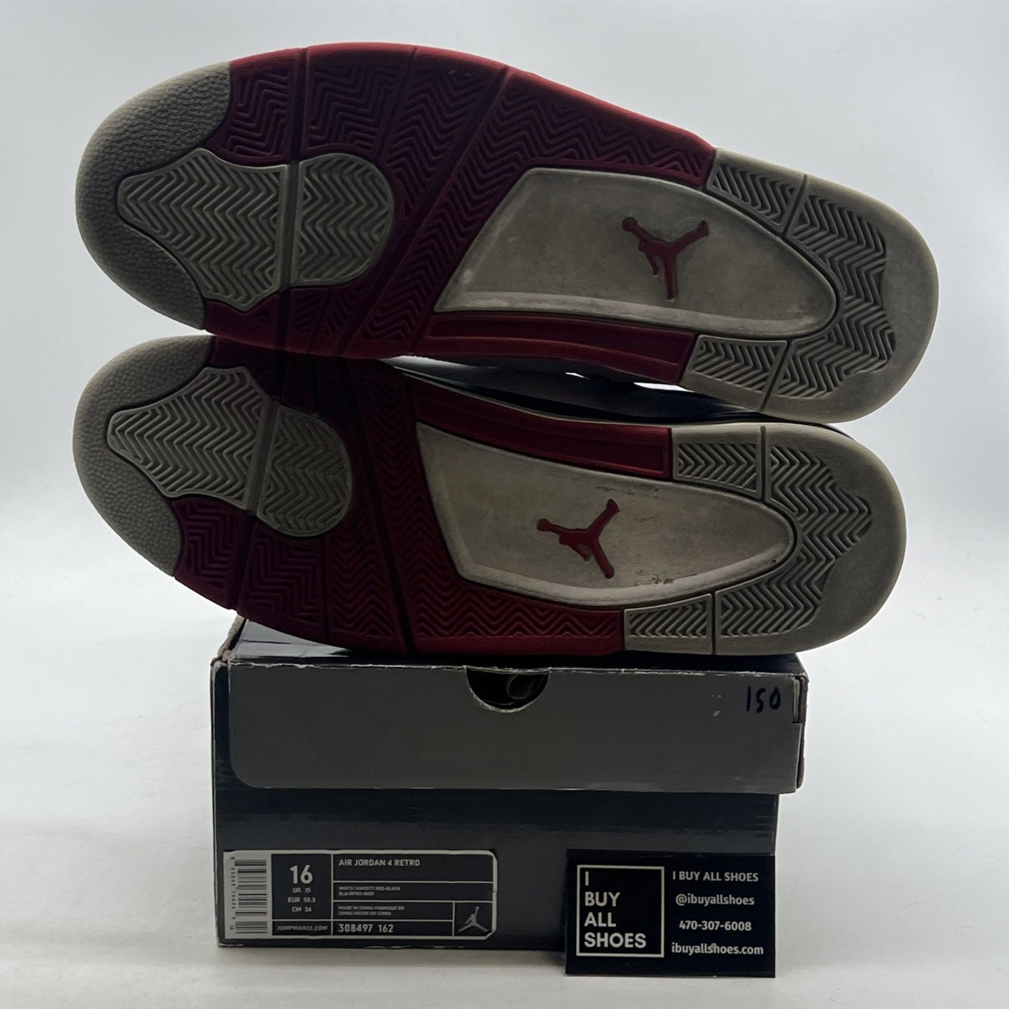 Size 16 - Air Jordan 4 Retro Mars Blackmon (308497-162)