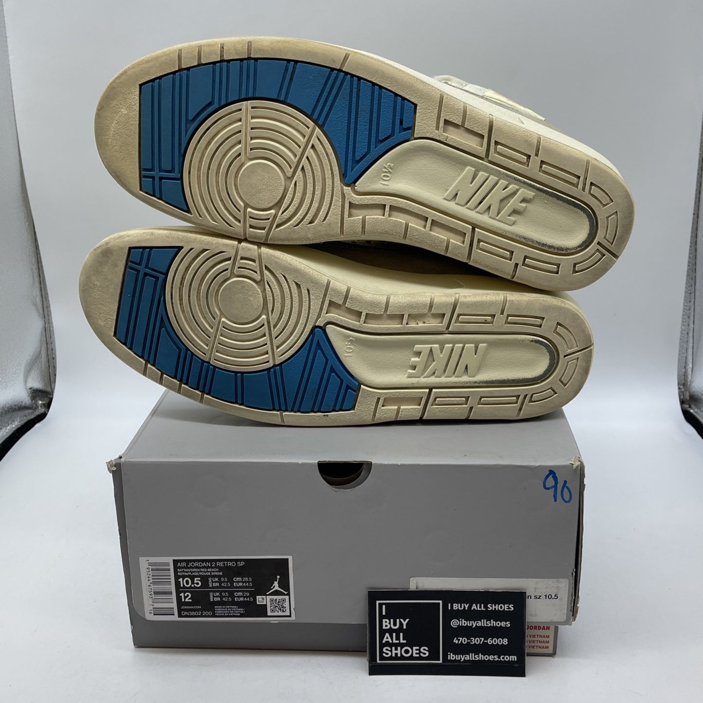 Size 10.5 - Union LA x Air Jordan 2 Retro SP Rattan Brown Suede (DN3802-200)