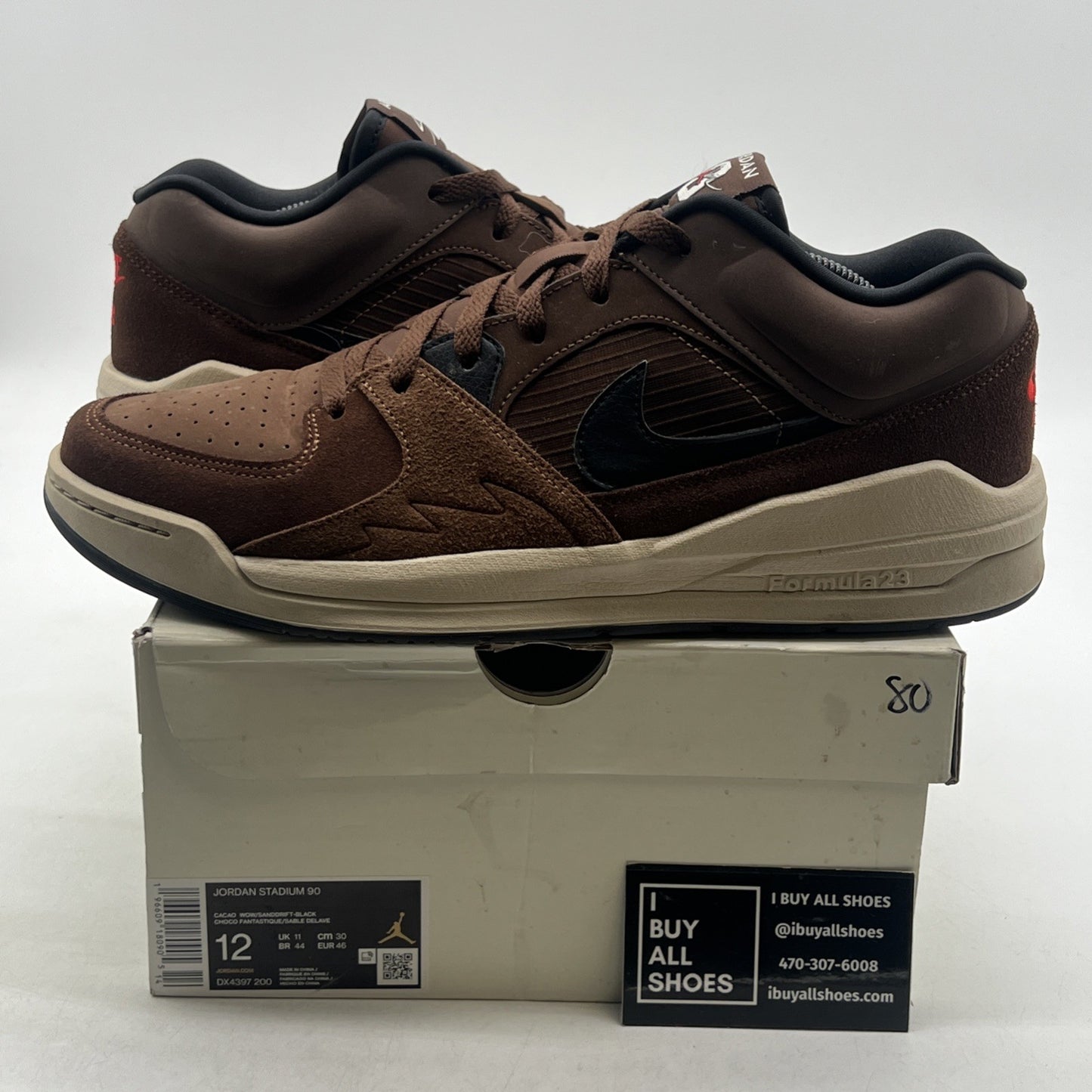 Size 12 - Air Jordan Stadium 90 Cacao Wow (DX4397-200)