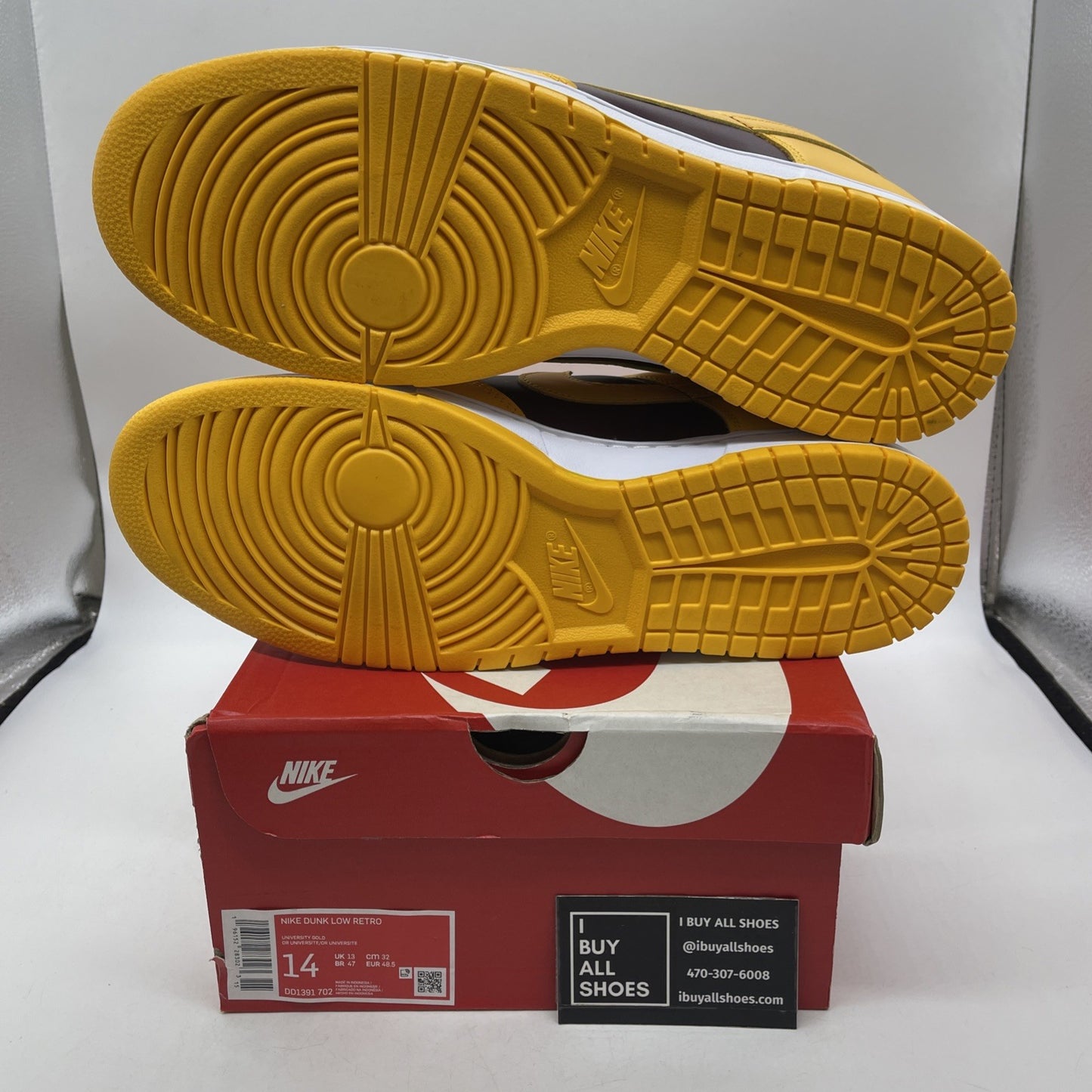 Size 14 - Nike Dunk Low Retro Arizona State Sun Devils 2022 (DD1391-702)