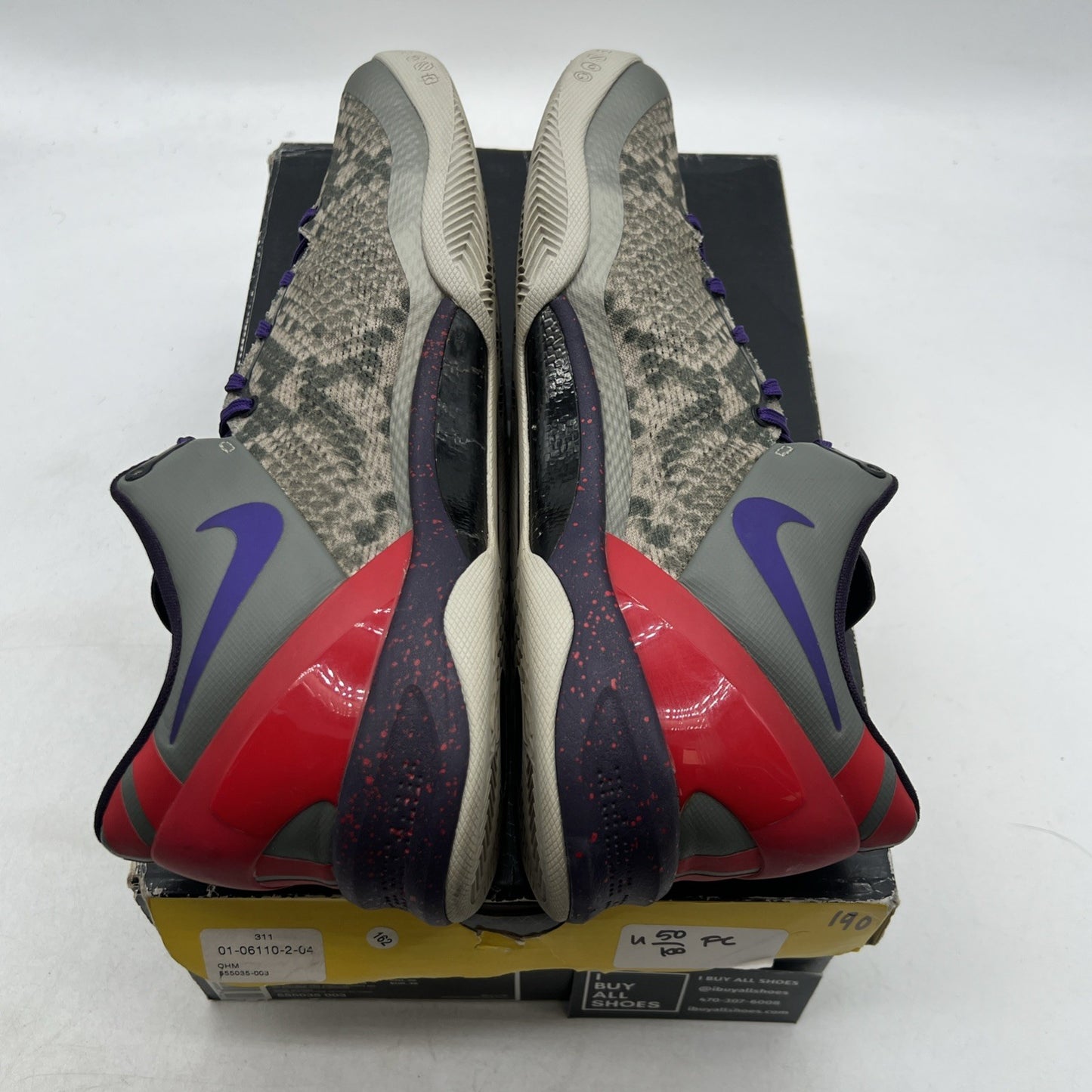 Size 12 - Nike Kobe 8 Mine Grey (555035-003)