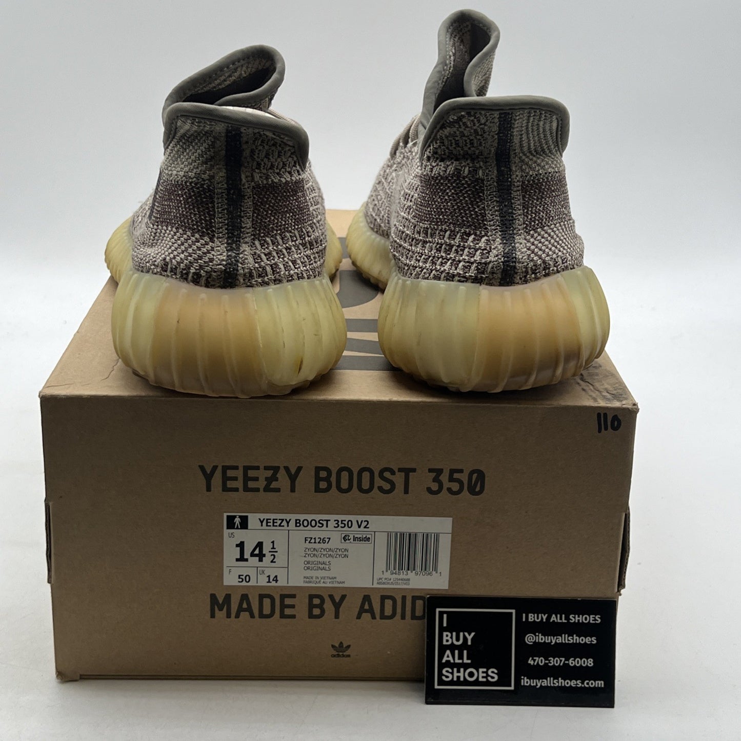 Size 14.5 - adidas Yeezy Boost 350 V2 Low Zyon (FZ1267)