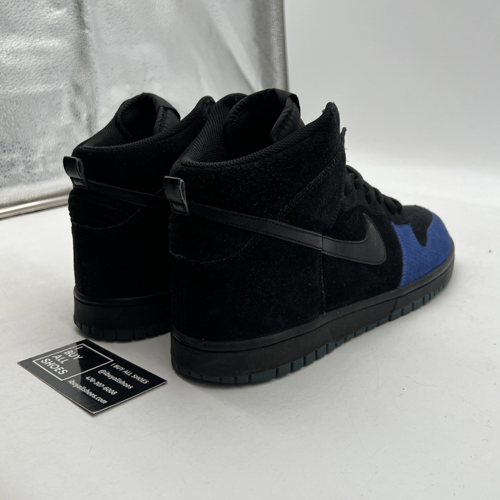 Size 10.5 - Nike Dunk High Varsity Royal (2008) RareHi Top SB Retro