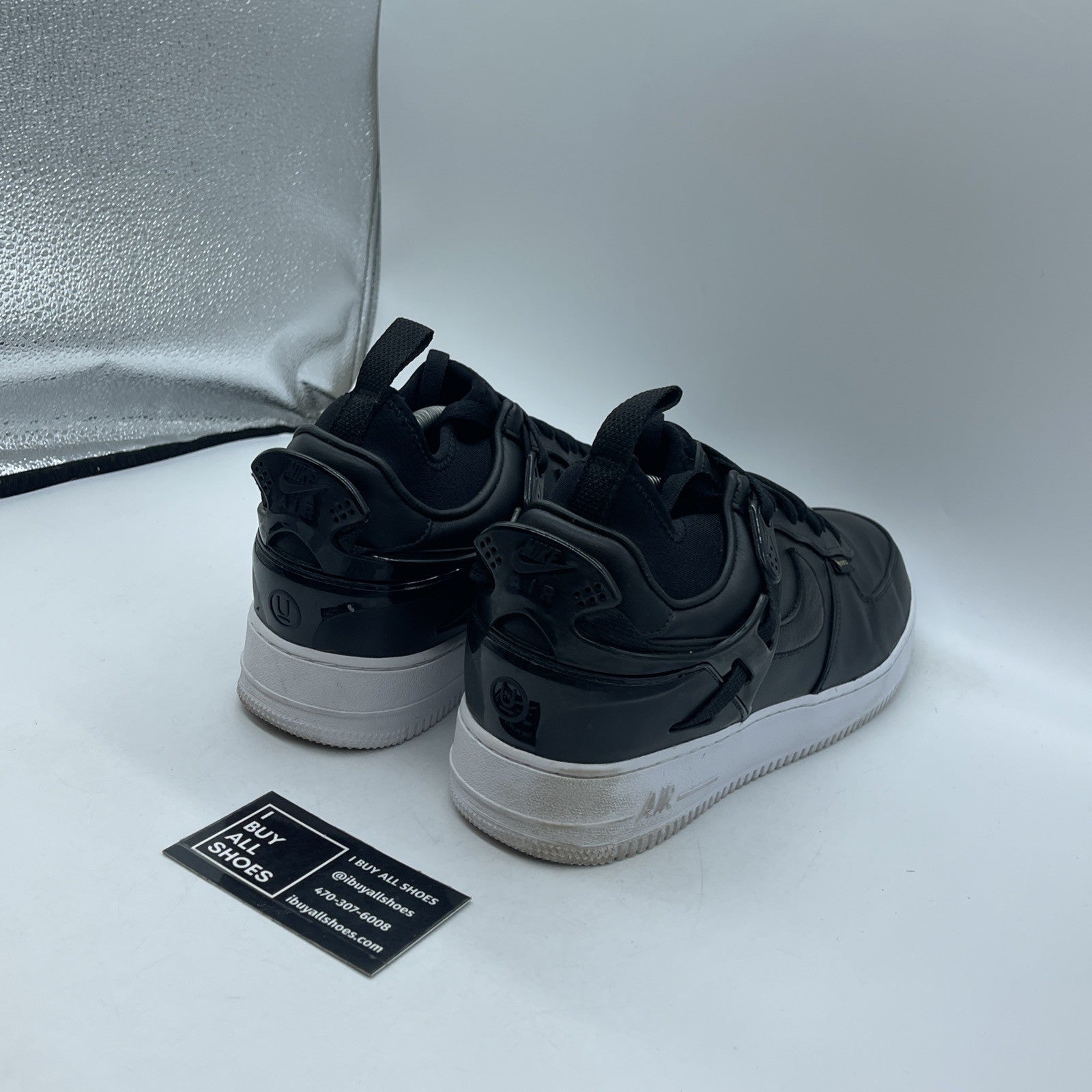 Size 11 - Nike Undercover x Air Force 1 SP GORE-TEX Low Black (DQ7558-002)