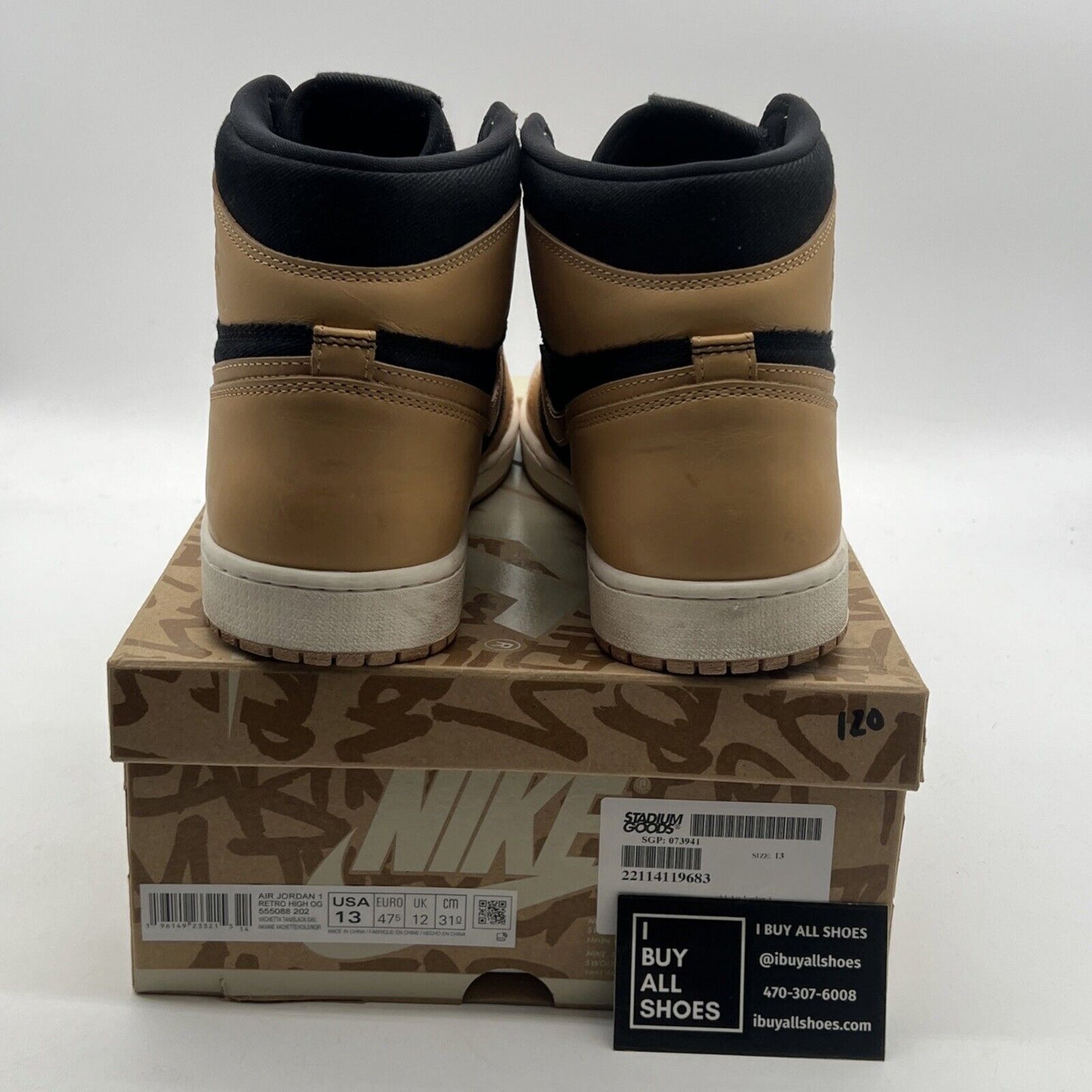 Size 13 - Air Jordan 1 Retro High OG Heirloom 2022 (555088-202)
