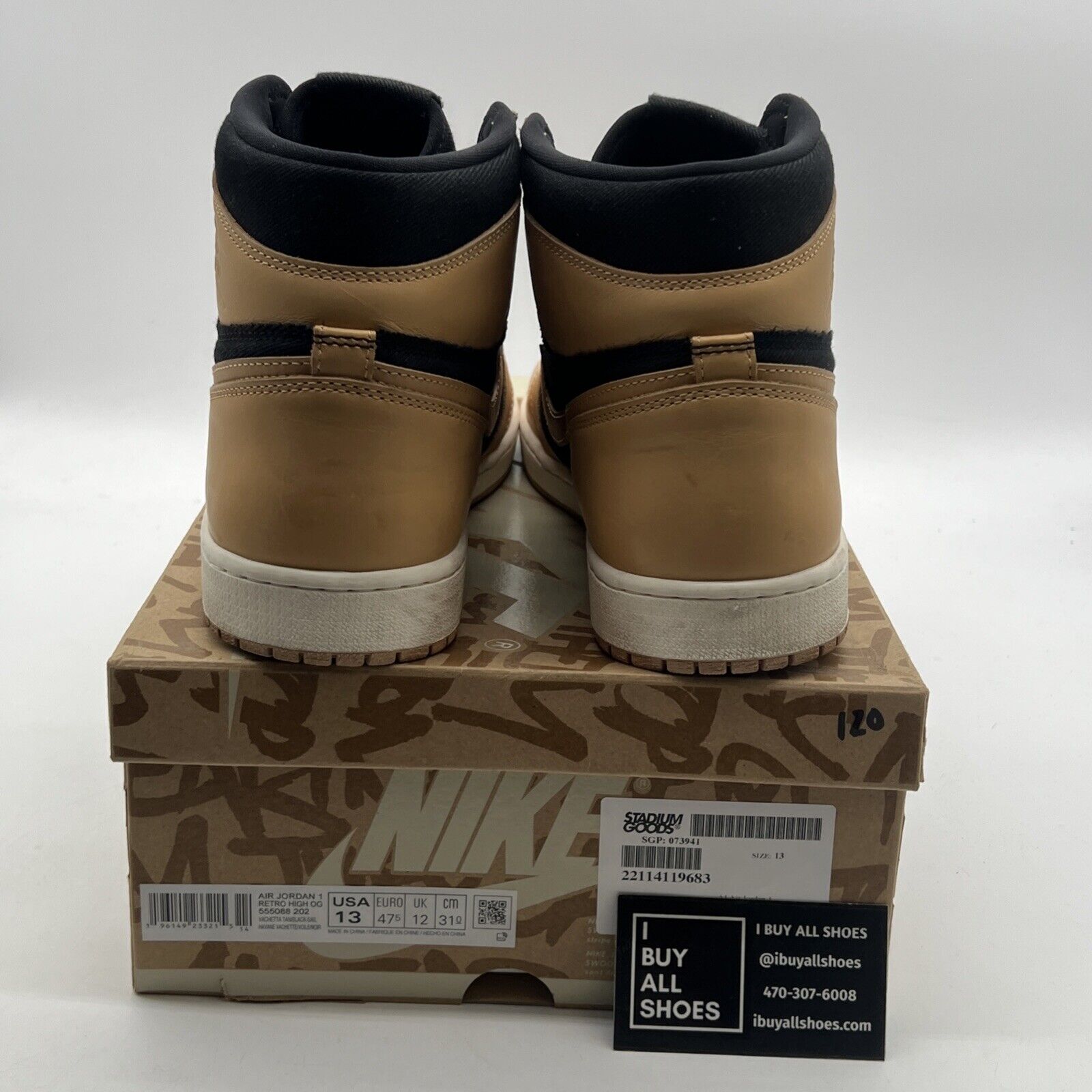 Size 13 - Air Jordan 1 Retro High OG Heirloom 2022 (555088-202)