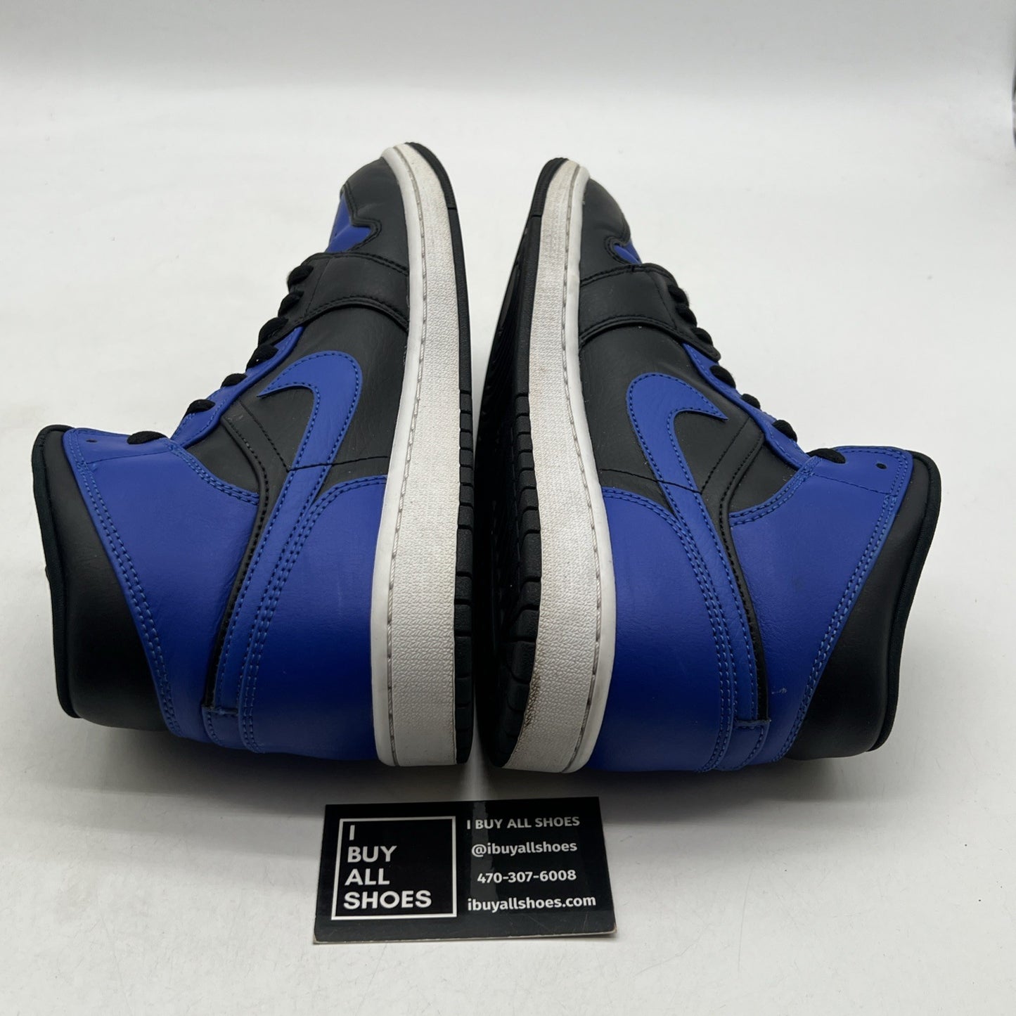 Size 10.5 - Air Jordan 1 Mid Hyper Royal 2021 (554724-077)