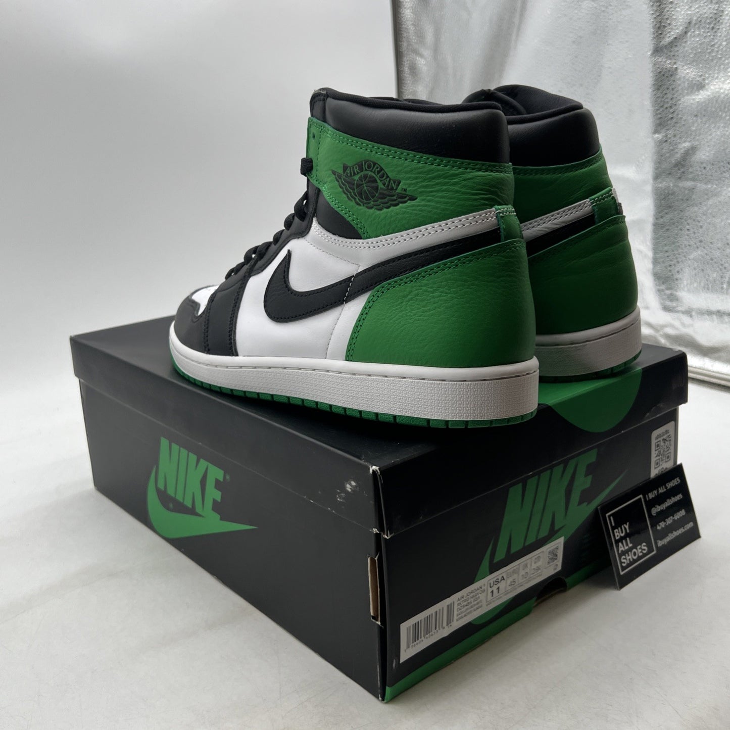 Size 11 - Air Jordan 1 Retro OG High Lucky Green (DZ5485-031)