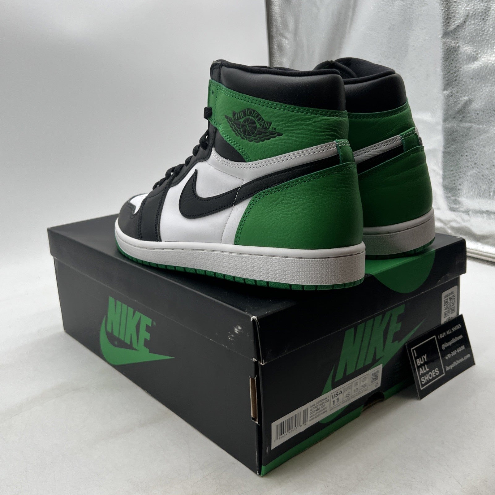 Size 11 - Air Jordan 1 Retro OG High Lucky Green (DZ5485-031)