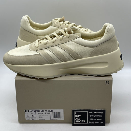 Size 12 - adidas Fear of God Athletics x Los Angeles Runner Pale Yellow (IH2275)