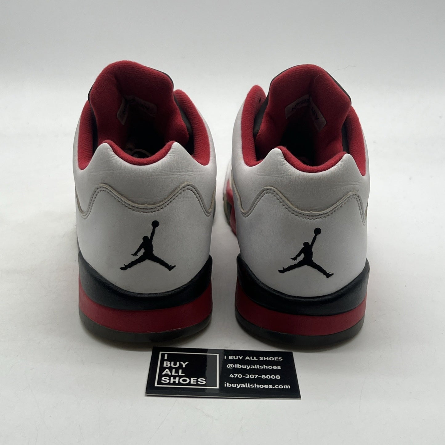Size 13 - Air Jordan 5 Retro 2016 Low Fire Red (819171-101)