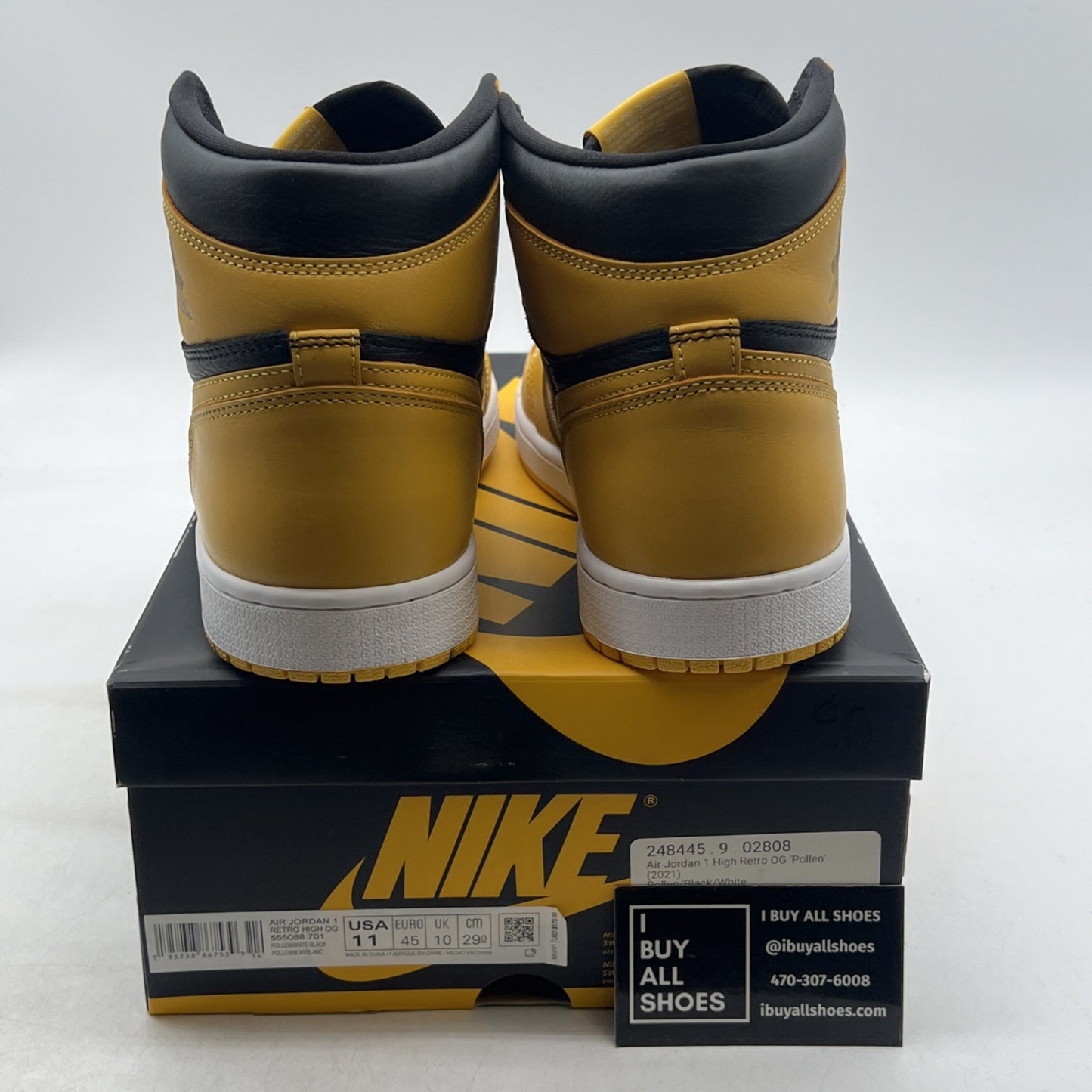 Size 11 - Air Jordan 1 Retro OG High Pollen (555088-701)