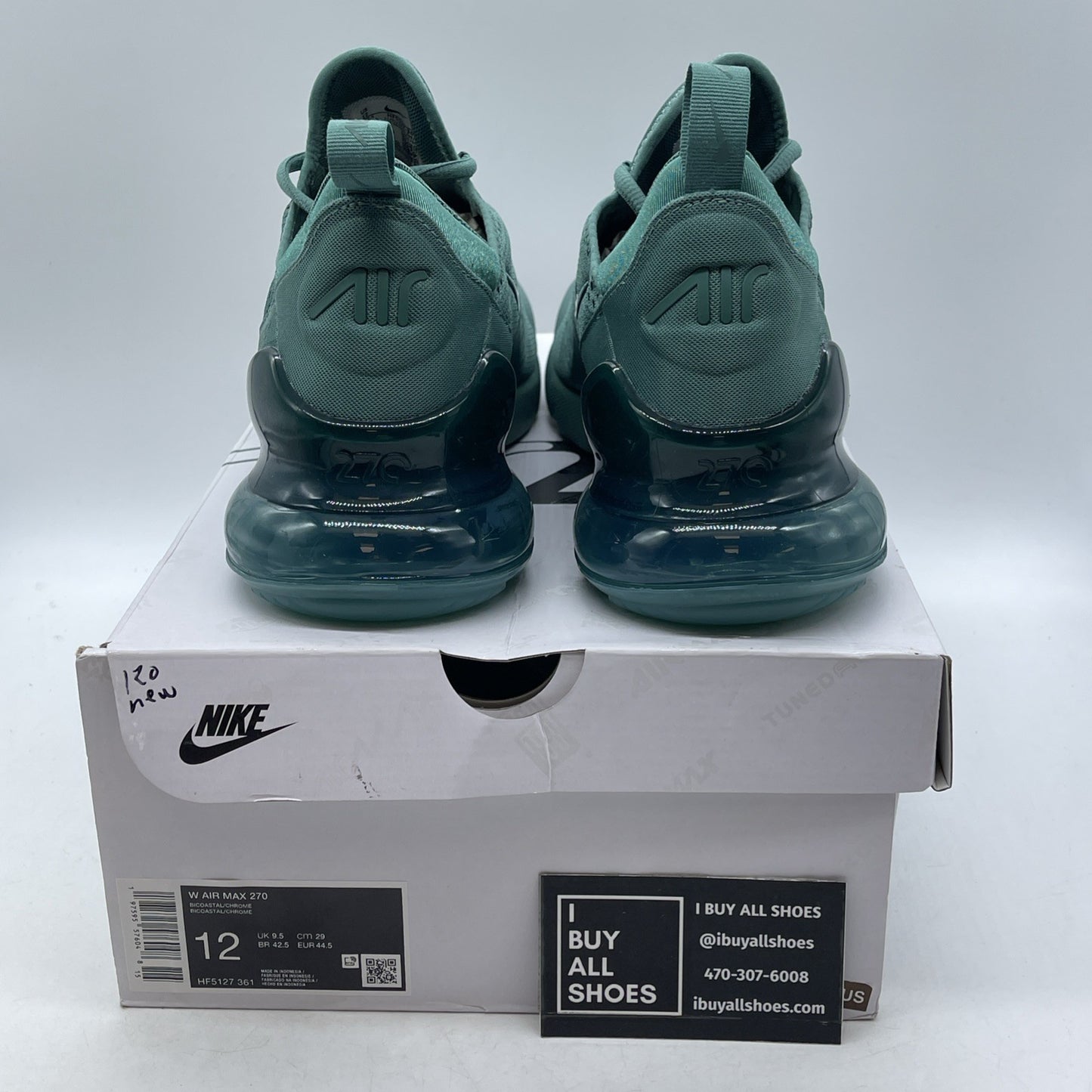 Size 12W - Nike Air Max 270 Bicoastal (HF5127-361)