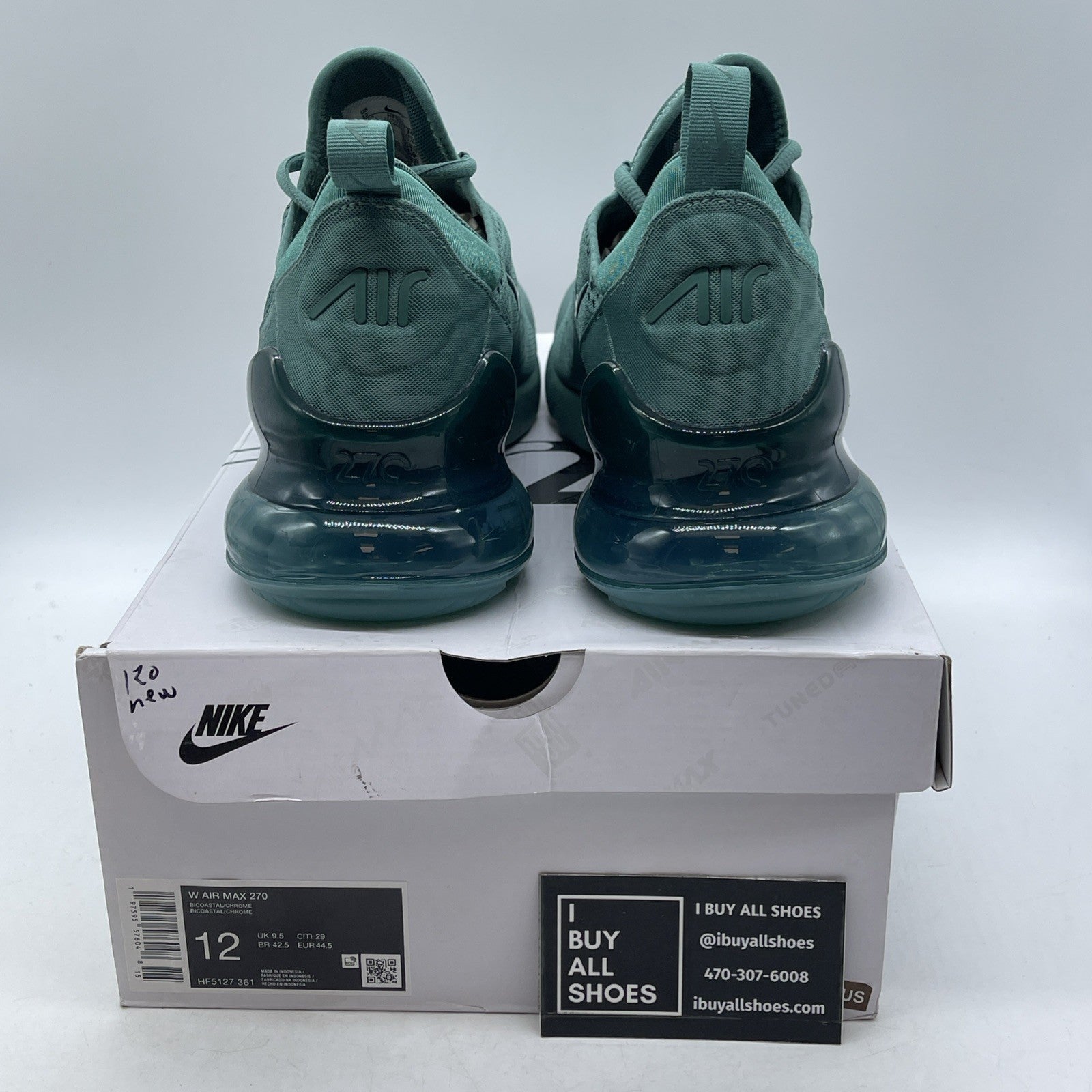 Size 12W - Nike Air Max 270 Bicoastal (HF5127-361)