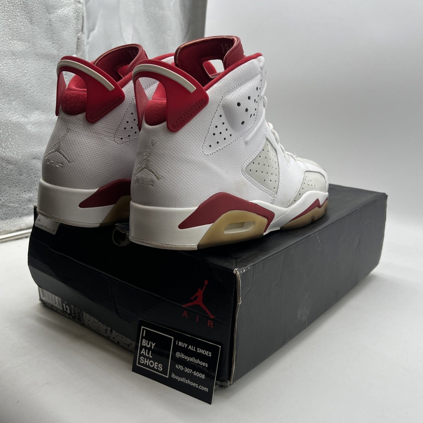 Size 13 - Air Jordan 6 Retro Alternate (384664-113)