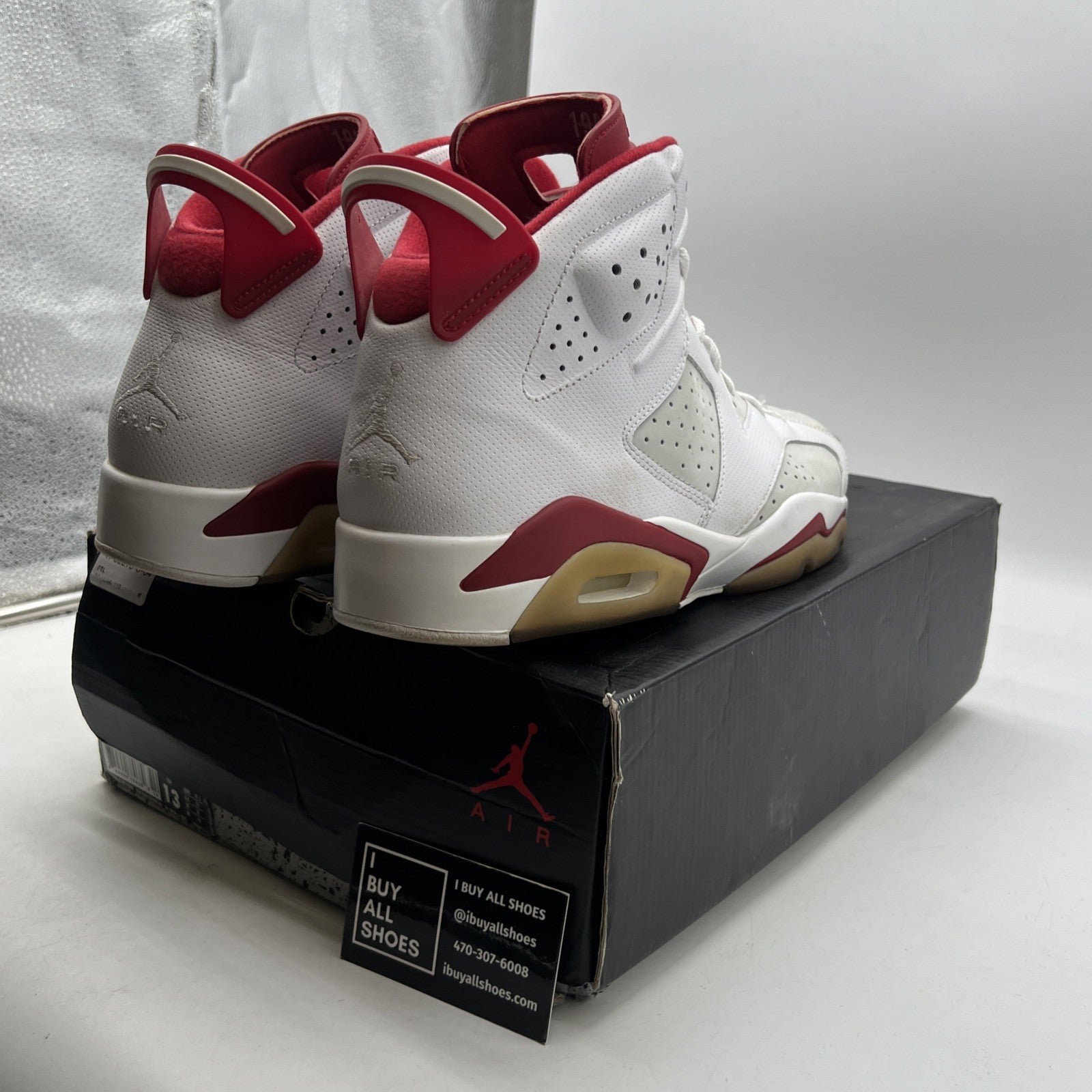 Size 13 - Air Jordan 6 Retro Alternate (384664-113)