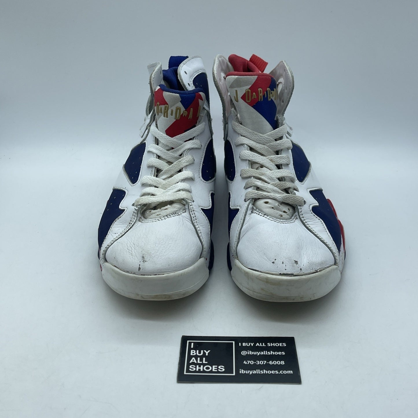 Size 11 - Air Jordan 7 Retro Tinker Alternate Blue White Leather (304775-123)