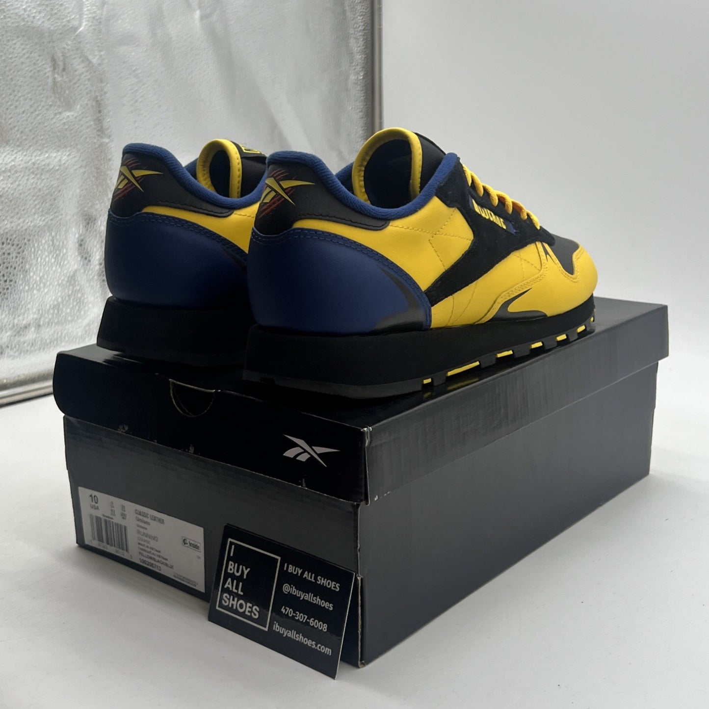 Size 10 - Reebok Marvel x Classic Leather Wolverine (100206713)