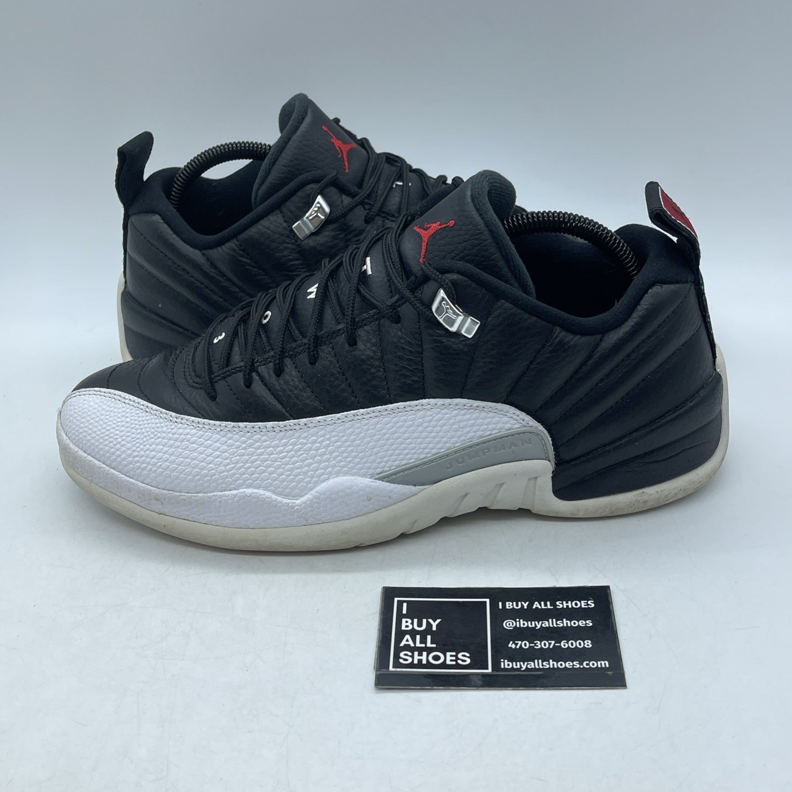 Size 9.5 - Air Jordan 12 Retro Low Playoffs (308317-004)