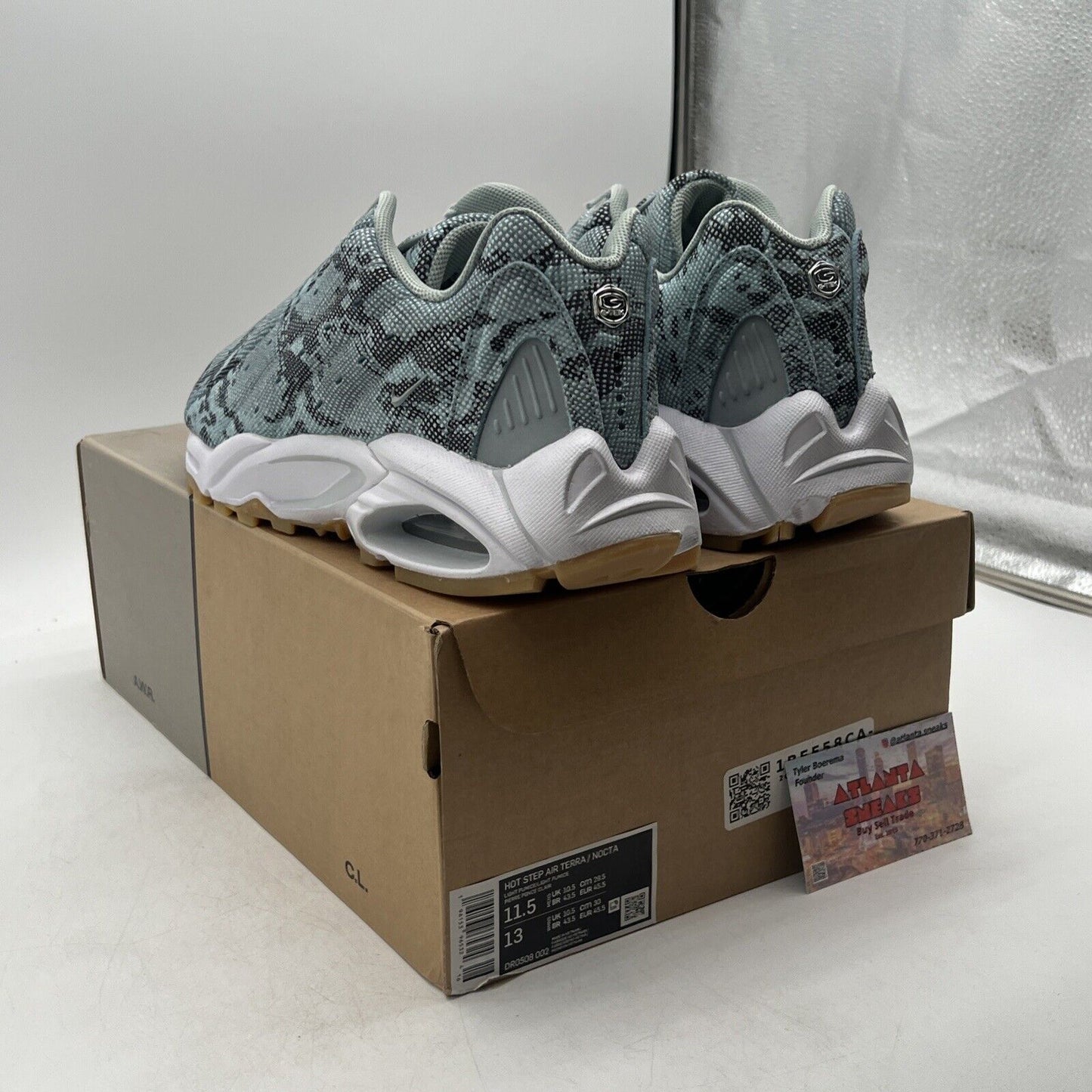 Size 11.5 - Nike NOCTA x Hot Step Air Terra Distant Regards (DR0508-002)