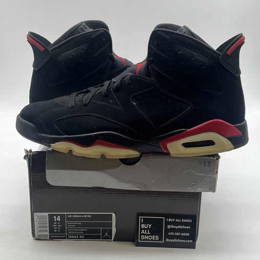 Size 14 - Air Jordan 6 Retro 2010 Varsity Red (384664-061)
