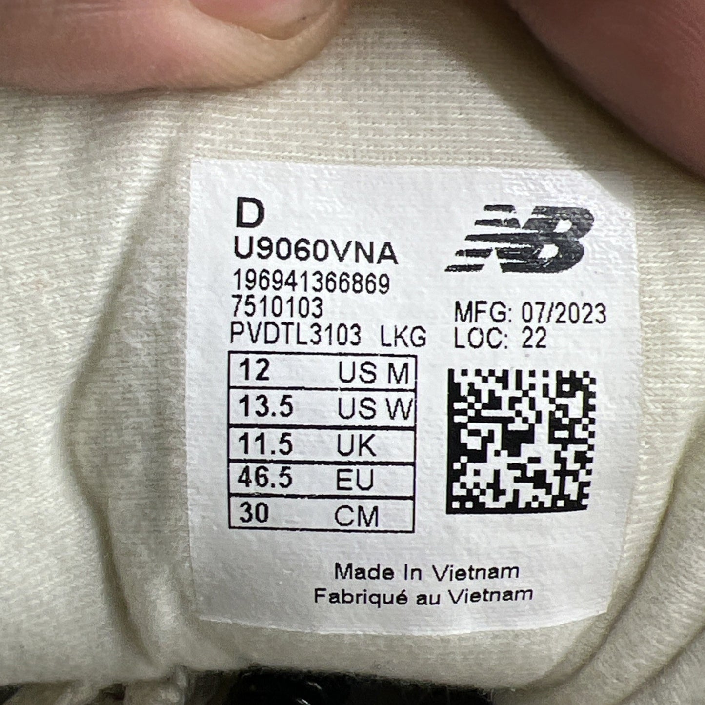 Size 12 - New Balance 9060 Washed Burgundy (U9060VNA)