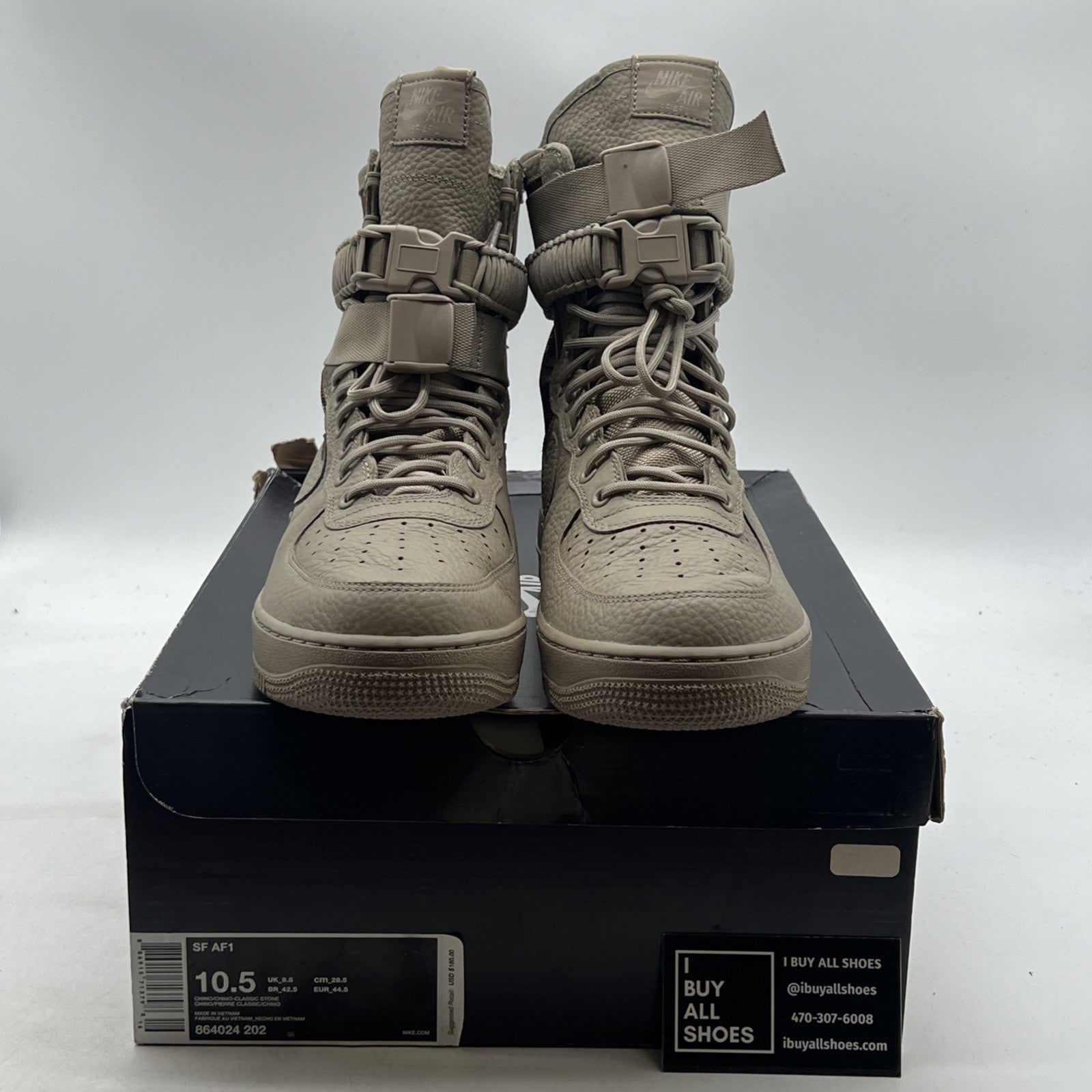 Size 10.5 - Nike SF Air Force 1 Desert Camo (864024-202)