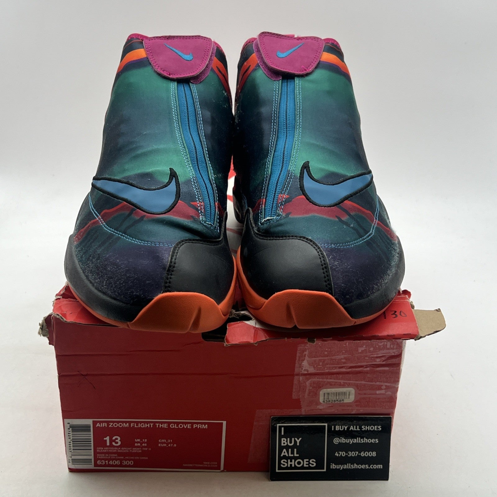 Size 13 - Nike Air Zoom Flight The Glove Prm Tech Challenge (631406-300)