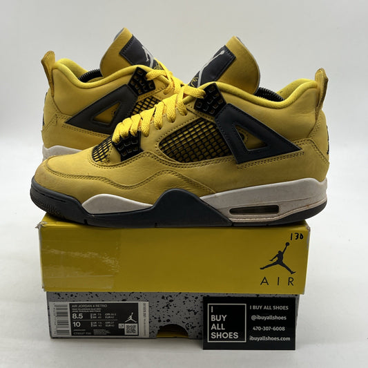 Size 8.5 - Air Jordan 4 Retro Mid Lightning (CT8527-700)
