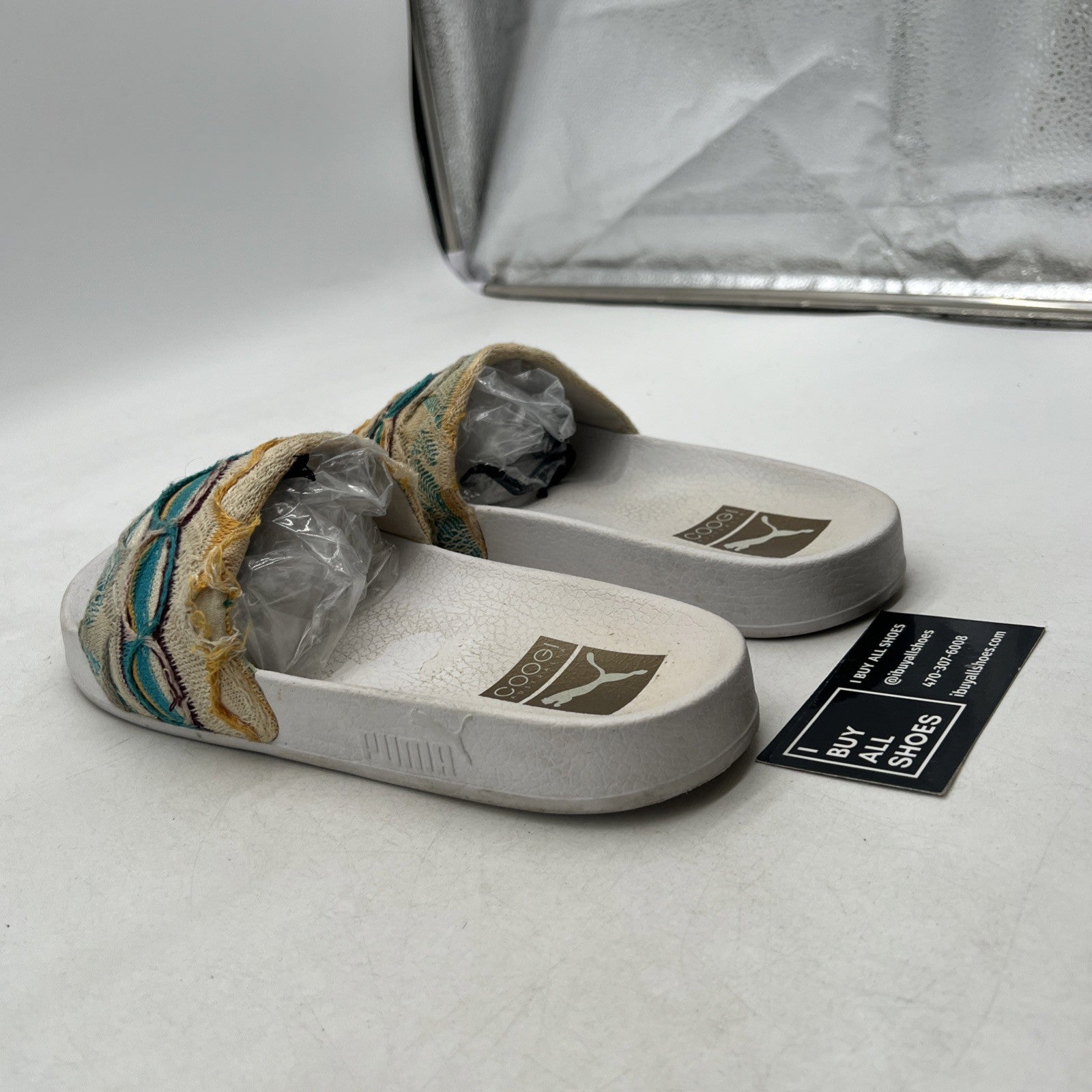 Size 8 - Puma Leadcat Wmns x Coogi Island Paradise White (368039-01)