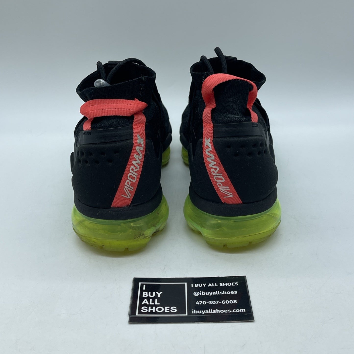 Size 9.5 - Nike Air VaporMax Flyknit Utility Yeezy Black Suede (AH6834-007)