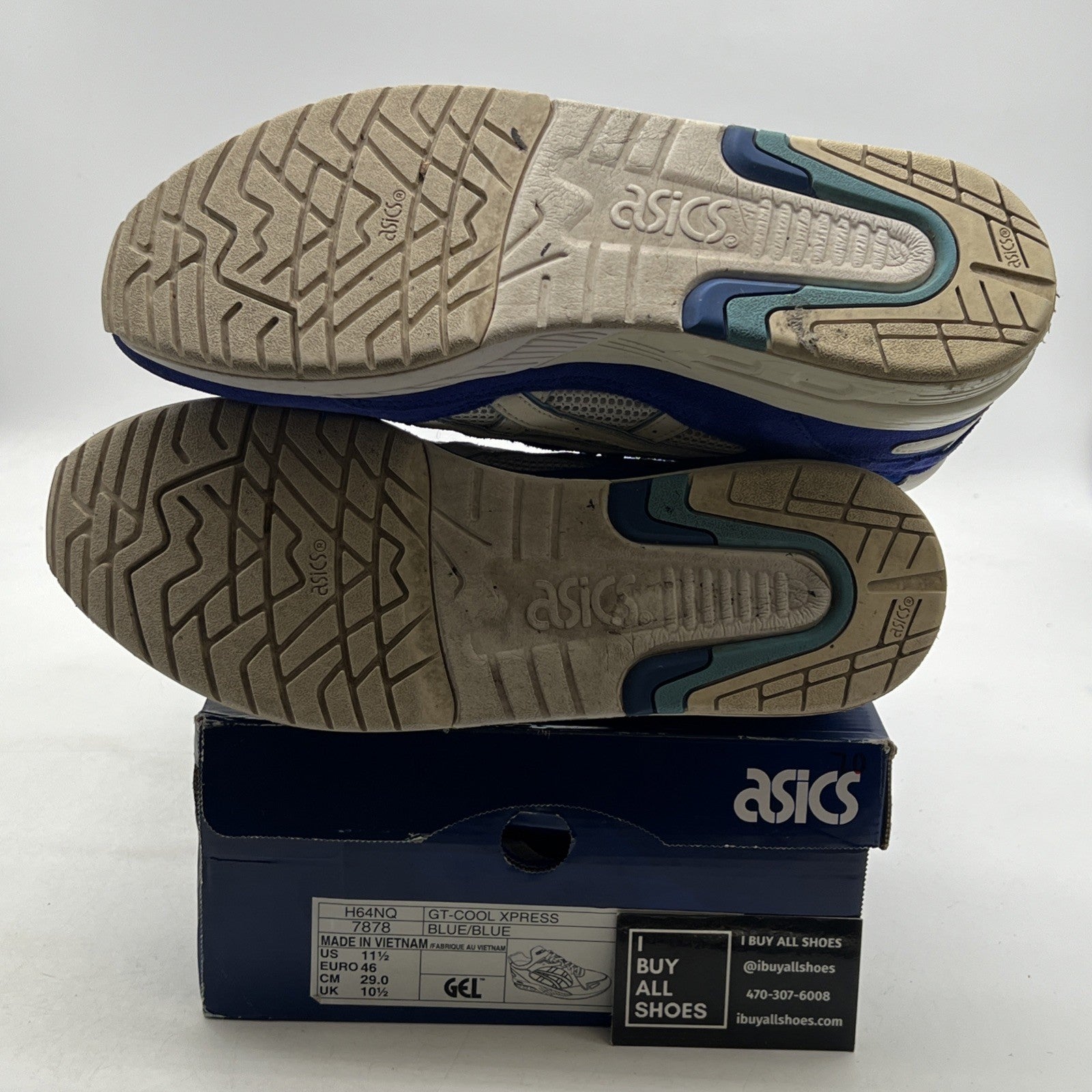 Size 11.5 - ASICS GT Cool Xpress Aquarius Blue (H64NQ7878)