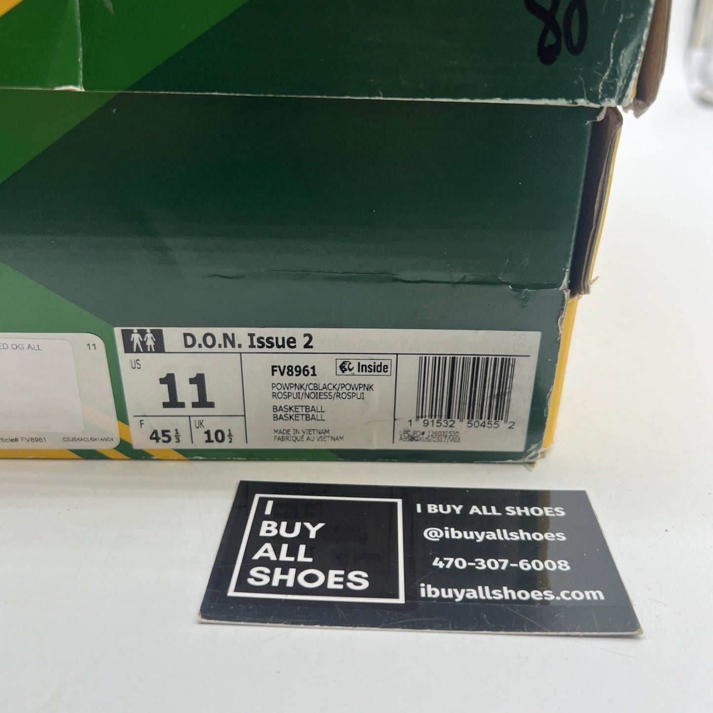 Size 11 - adidas Crayola x D.O.N. Issue #2 Power Pink (FV8961)