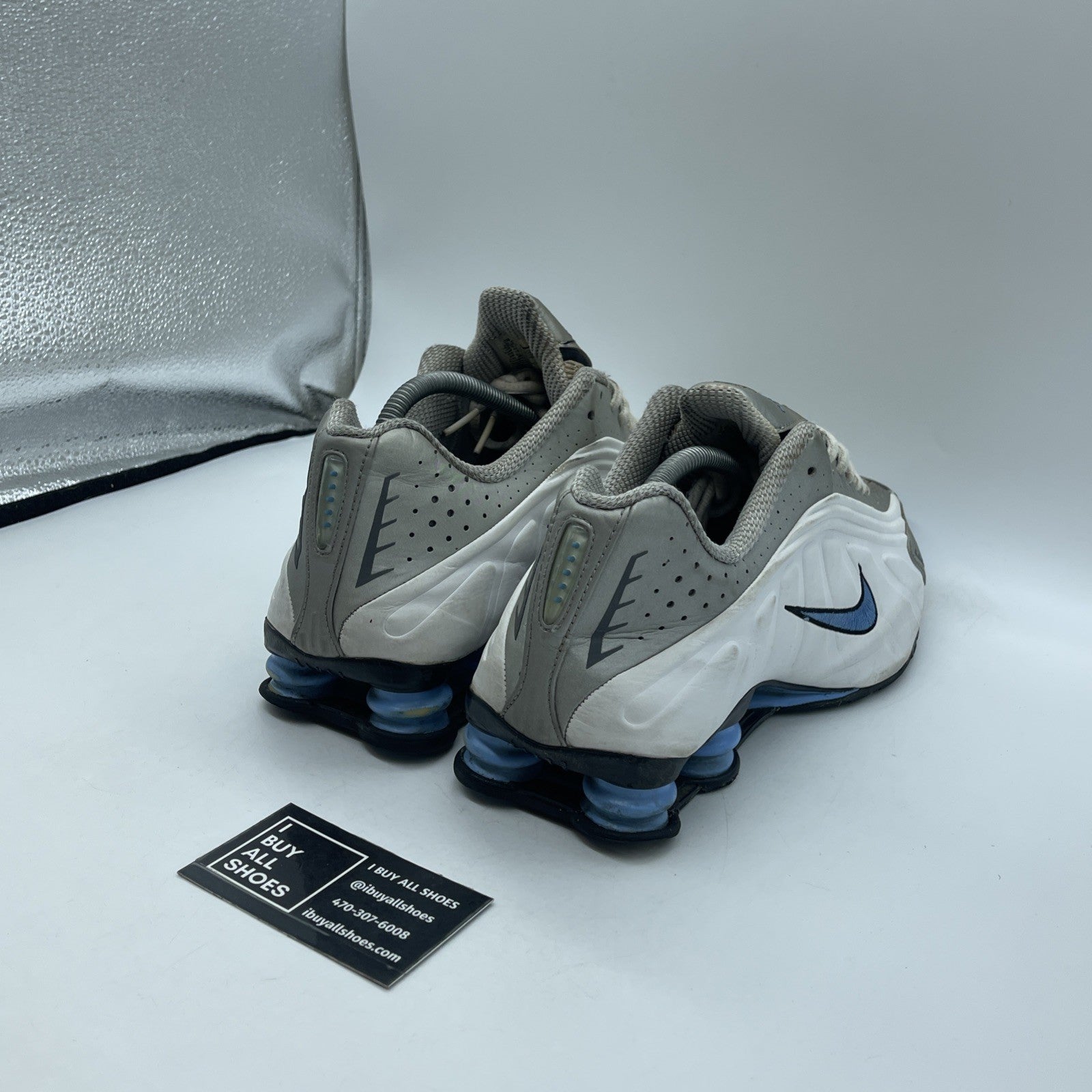 Size 10.5 - Nike Shox R4 University Blue (104265-133)