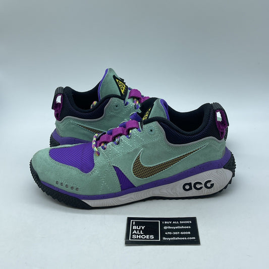Size 9 - Nike ACG Dog Mountain Emerald Rise Purple Blue Suede (AQ0916-300)