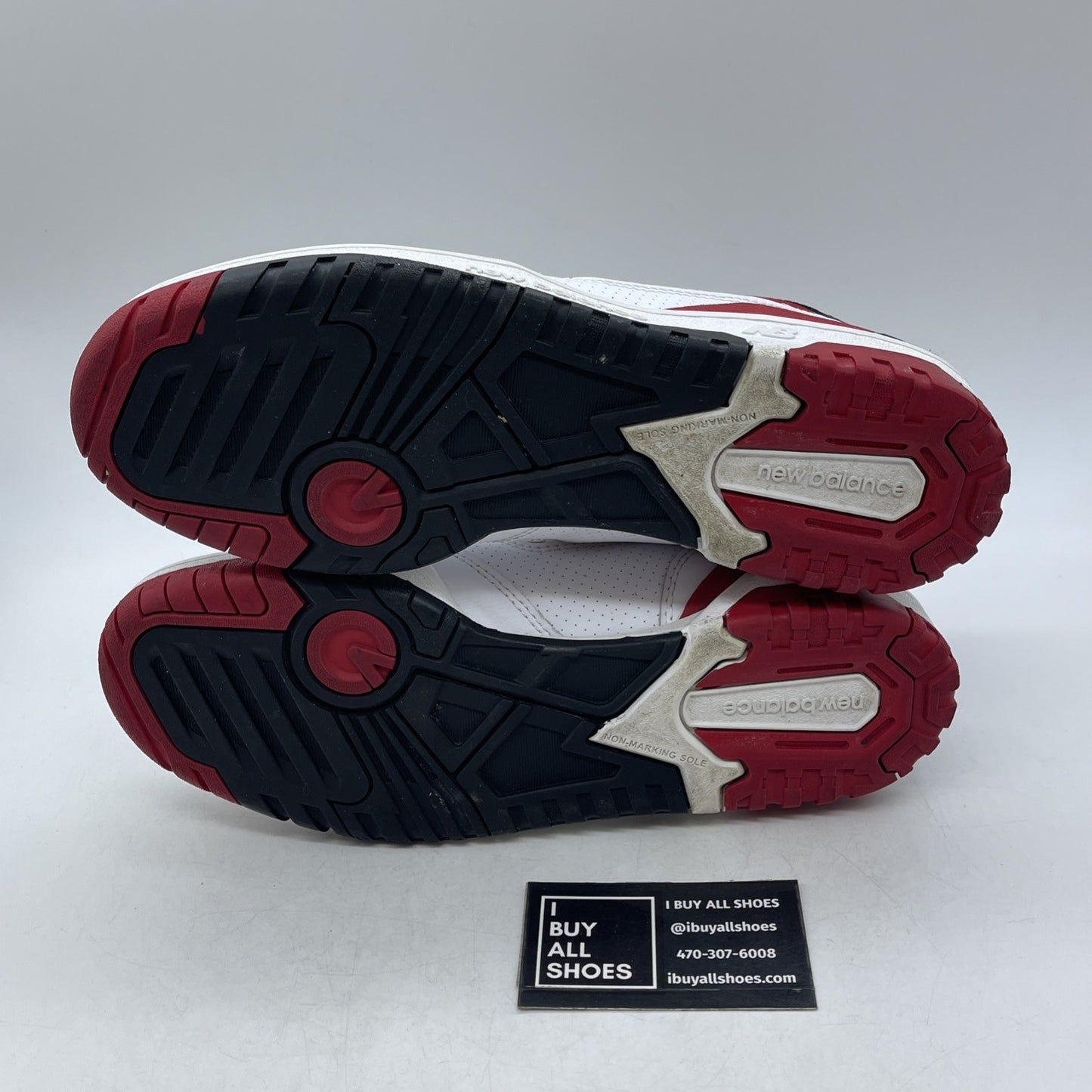 Size 9.5 - New Balance 550 White Team Red (BB550SE1)