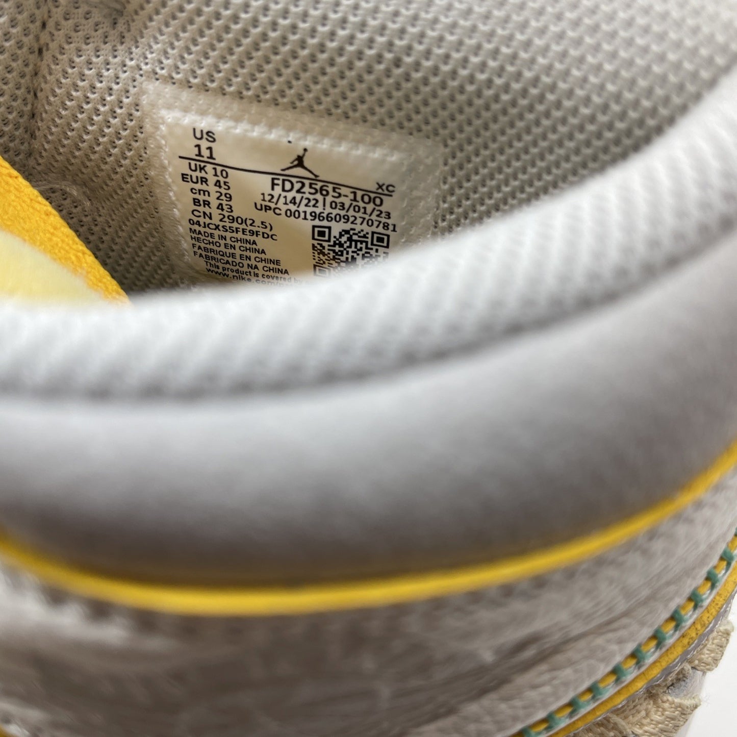Size 11 - Union LA x Bephie's Beauty Supply x Air Jordan 1 Retro (FD2565-100)