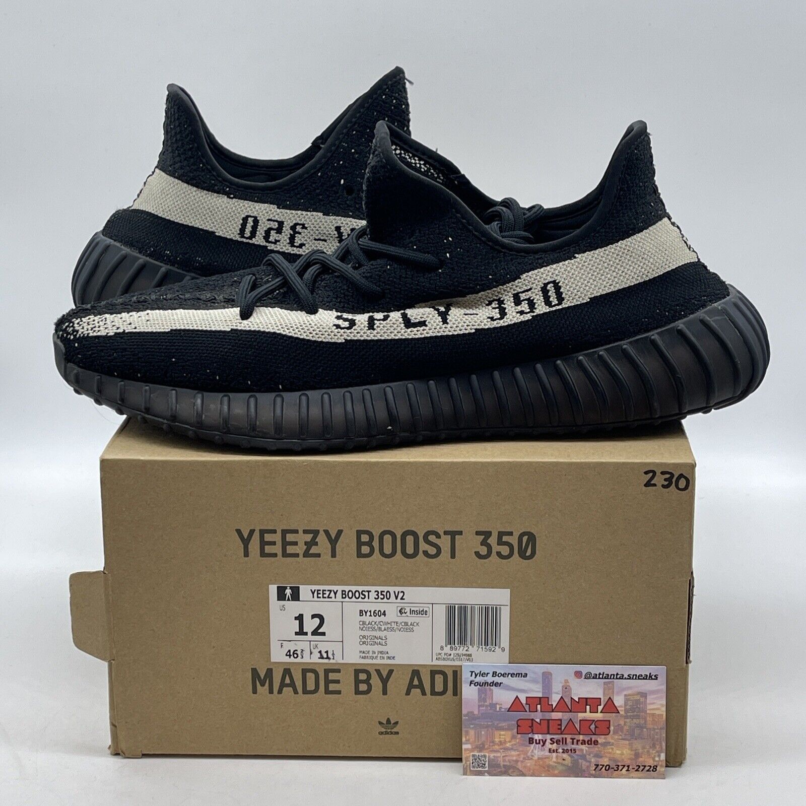 Size 12 - adidas Yeezy Boost 350 V2 Low Oreo Black Brown Suede Leather  (BY1604)