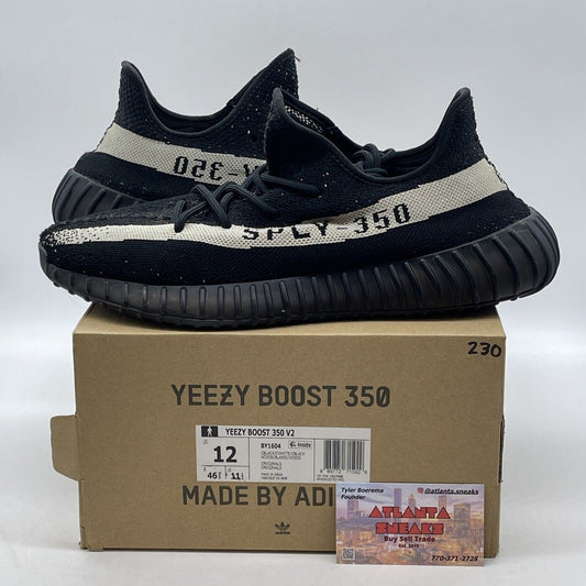 Size 12 - adidas Yeezy Boost 350 V2 Low Oreo Black Brown Suede Leather  (BY1604)