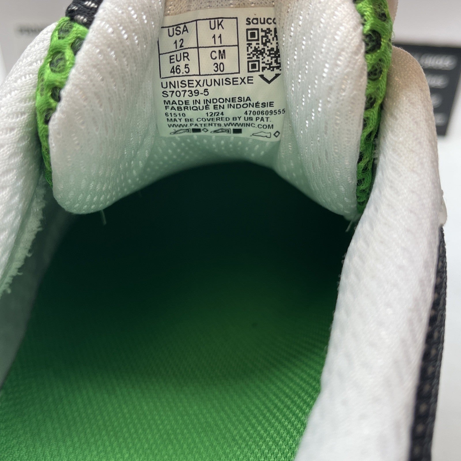 Size 12 - Saucony Progrid Omni 9 OG Green Silver Black Leather (S70739-5)