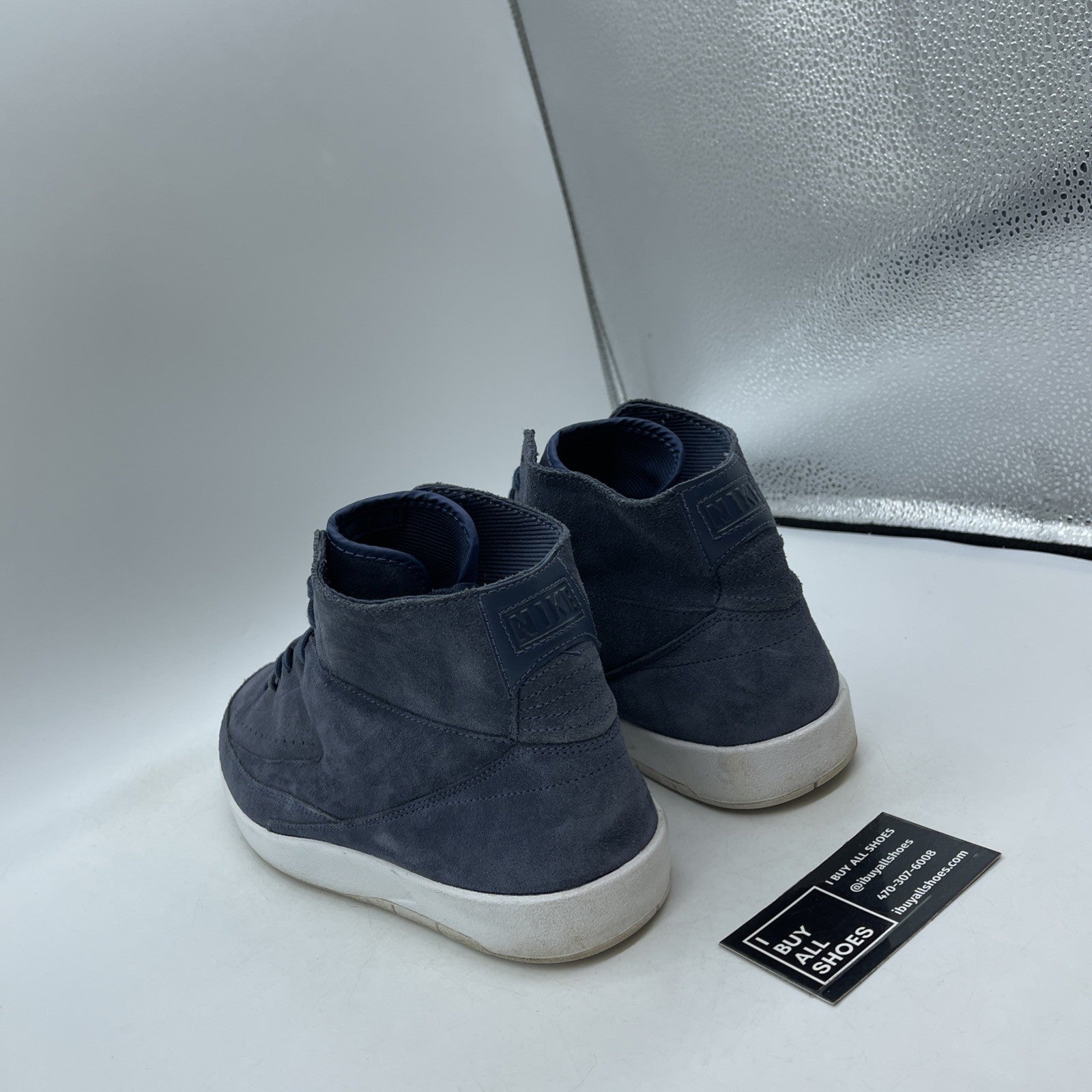 Size 11.5 - Air Jordan 2 Retro Deconstructed Thunder Blue Suede (897521-402)