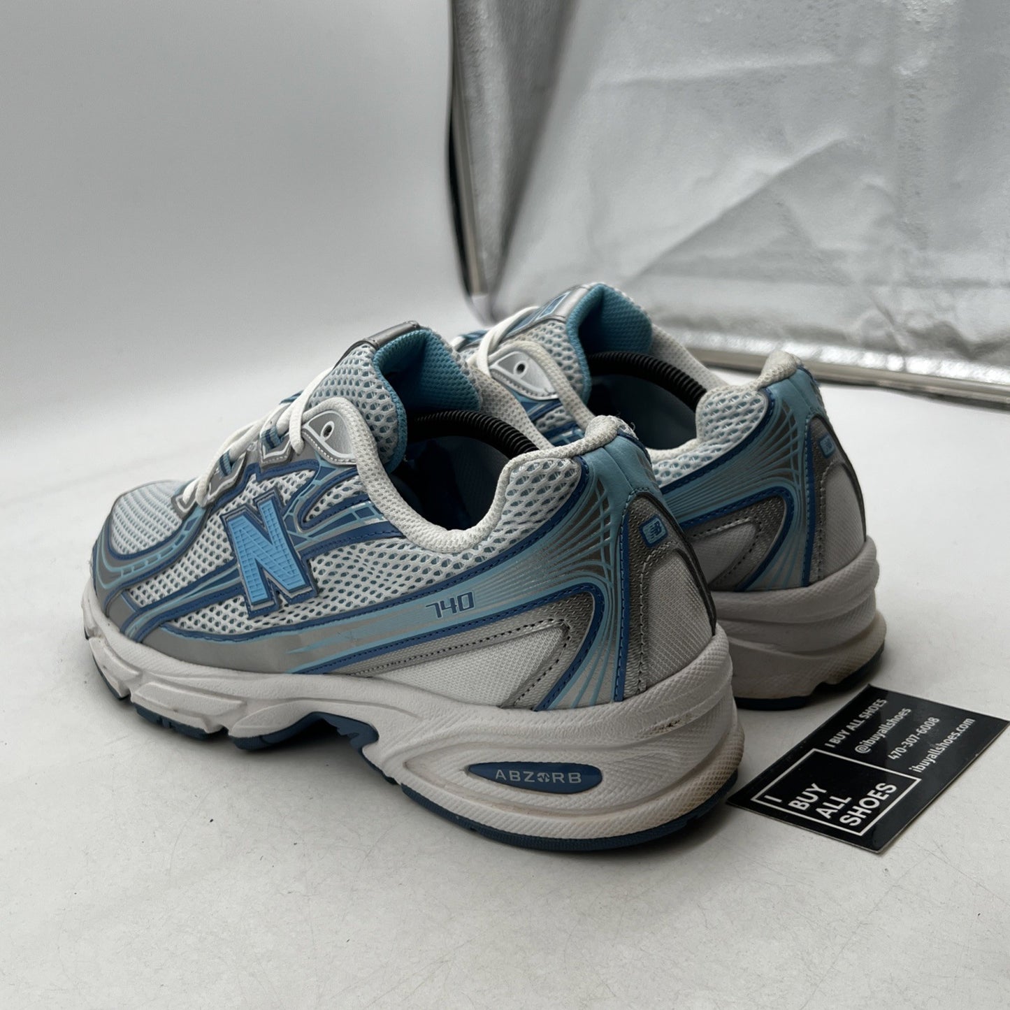 Size 11 - New Balance 740 Blue Agate White (U740ST2)