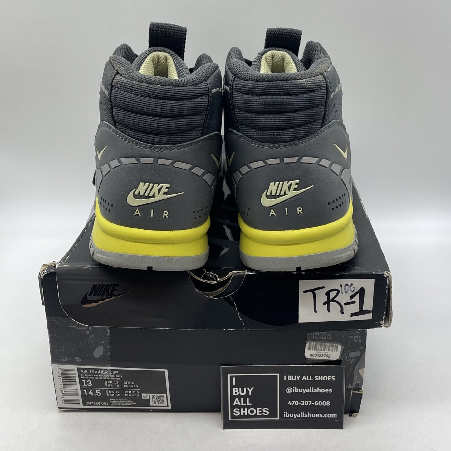 Size 13 - Nike Air Trainer 1 Utility Dark Smoke Grey (DH7338-001)
