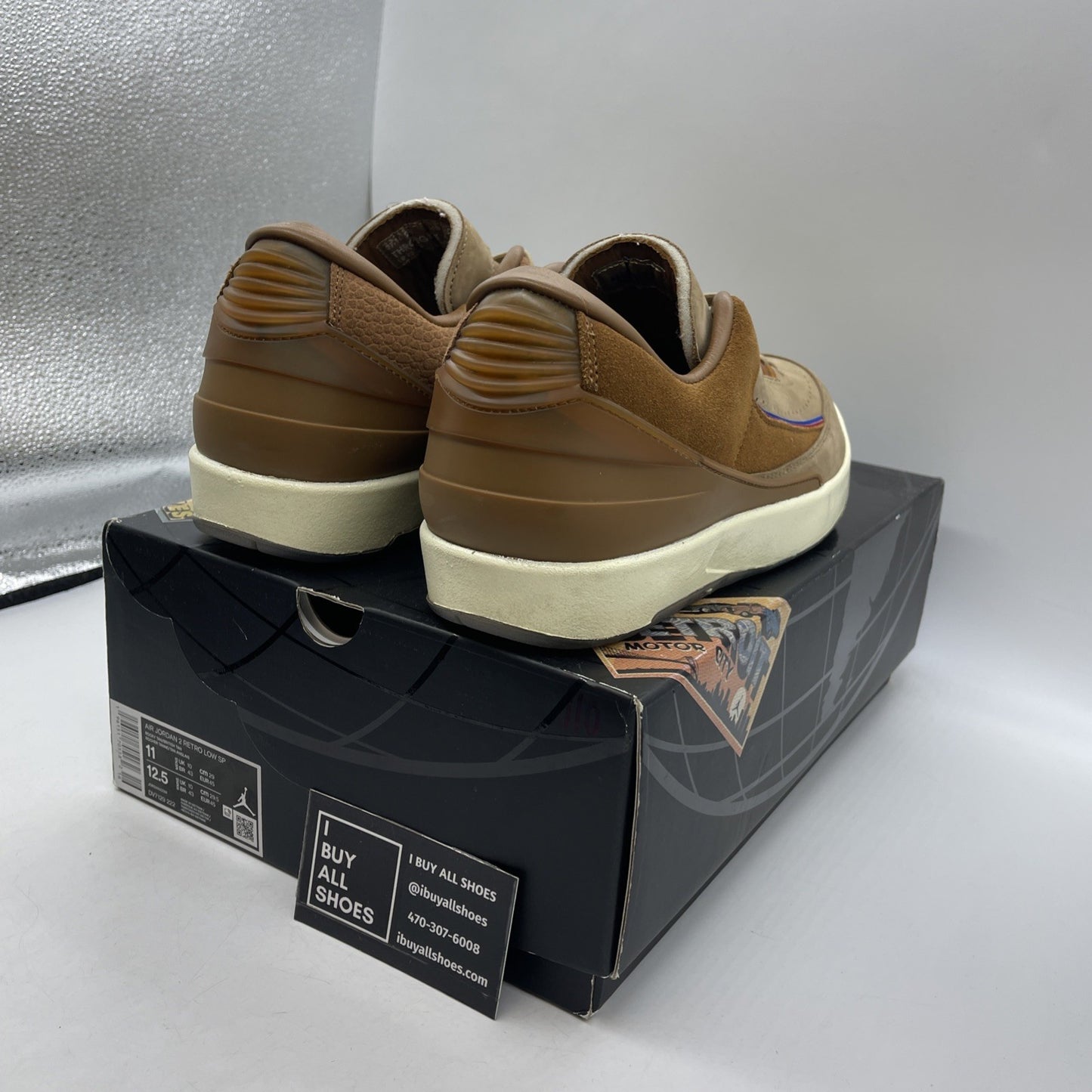Size 11 - Nike Air Jordan 2 Retro Low Two 18 Brown (DV7129-222)