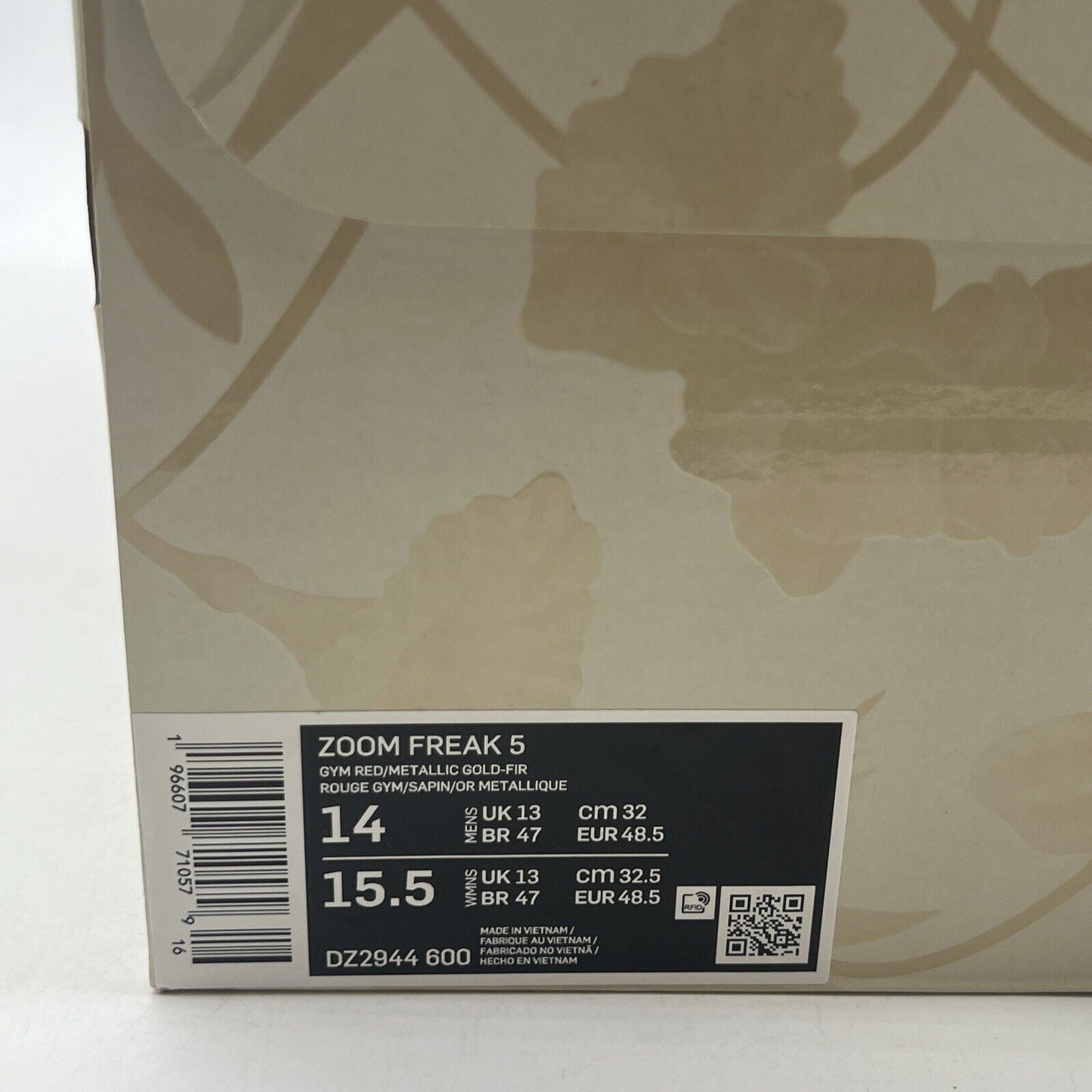 Size 14 - Nike Zoom Freak 5 NRG Keep It A Buck (DZ2944-600)