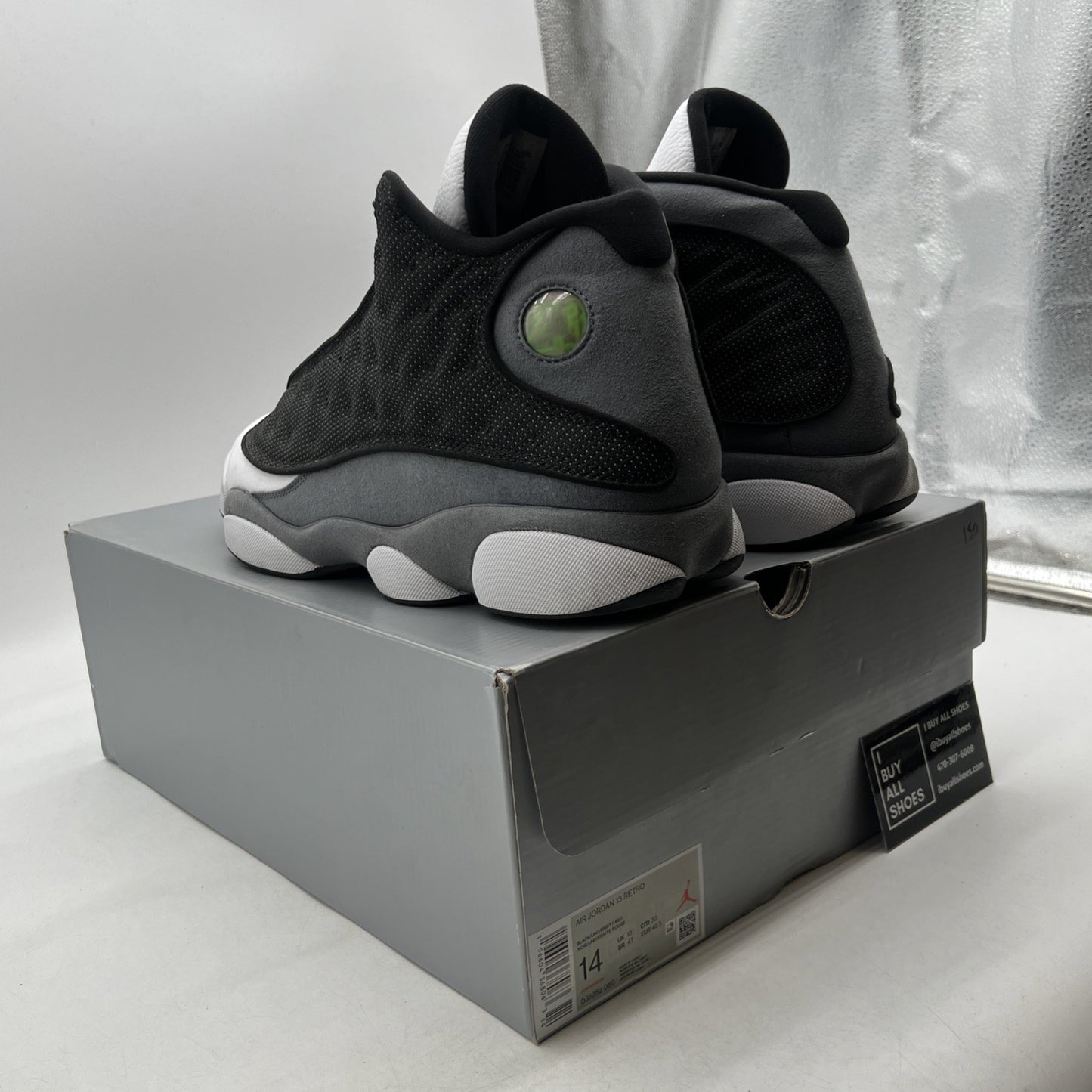 Size 14 - Air Jordan 13 Retro Black Flint (DJ5982-060)