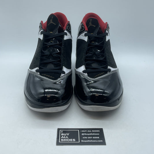 Size 13 - Air Jordan 2009 Hall Of Fame Black White Leather (371499-031)