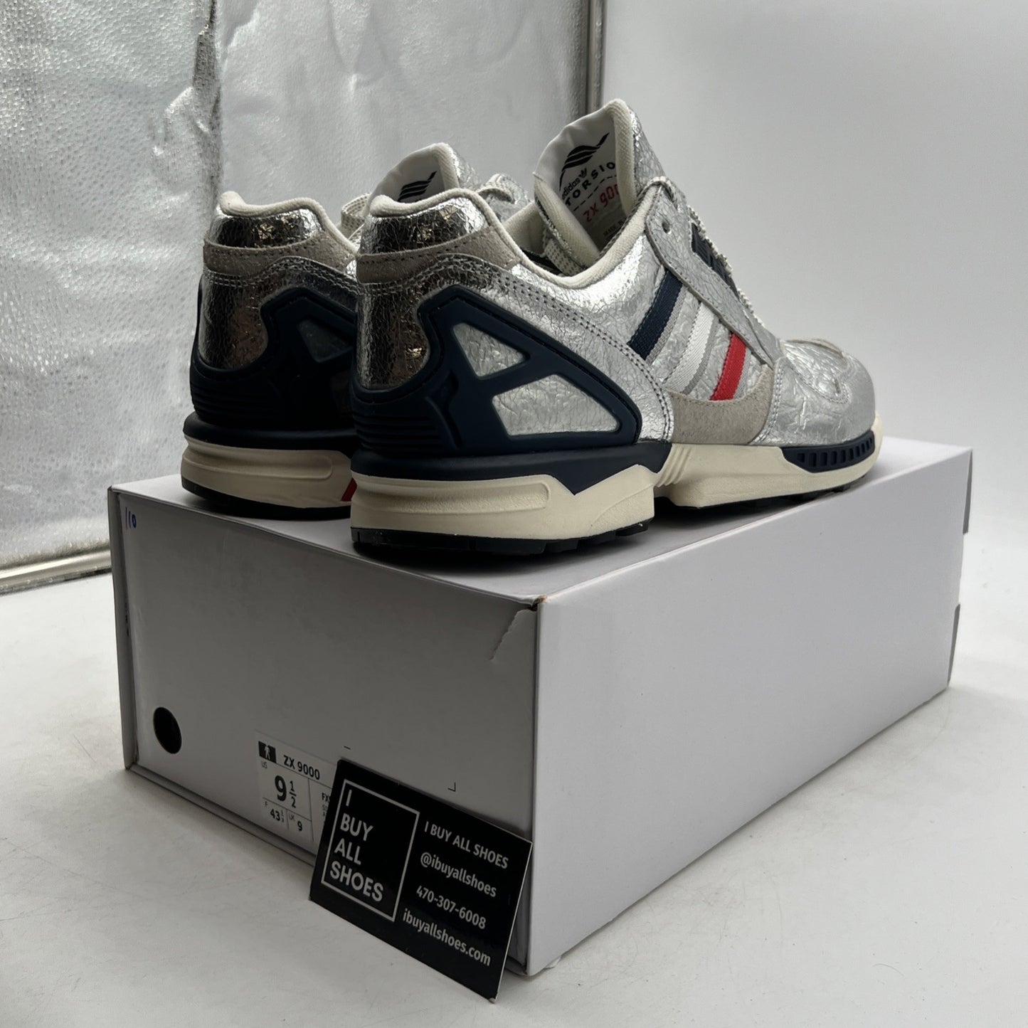 Size 9.5 -  Adidas ZX 9000, (FX9966)