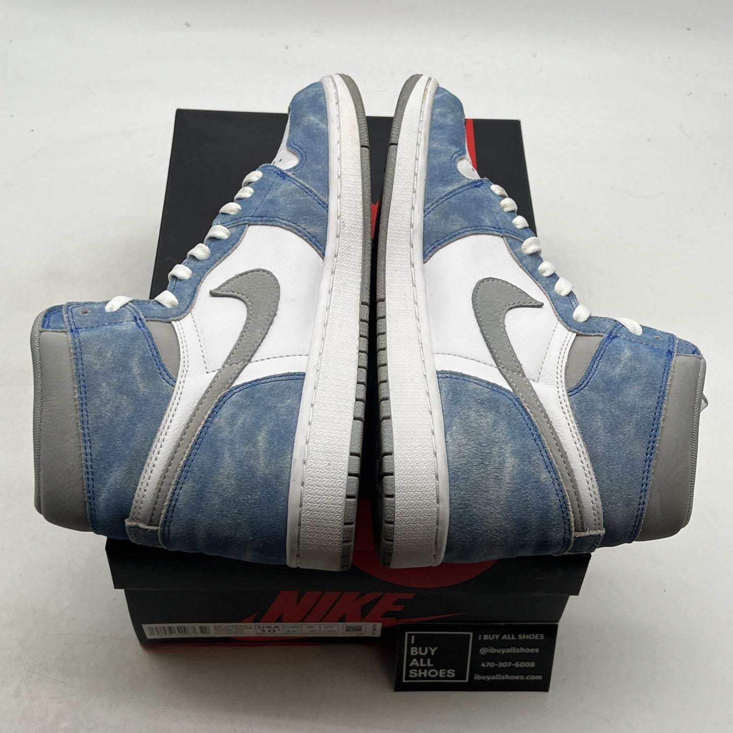Size 10.5 - Air Jordan 1 Retro OG High Hyper Royal (555088-402)